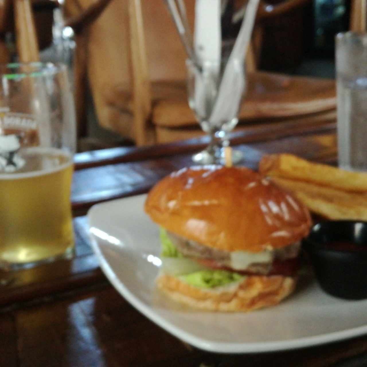 hamburguesa clásica