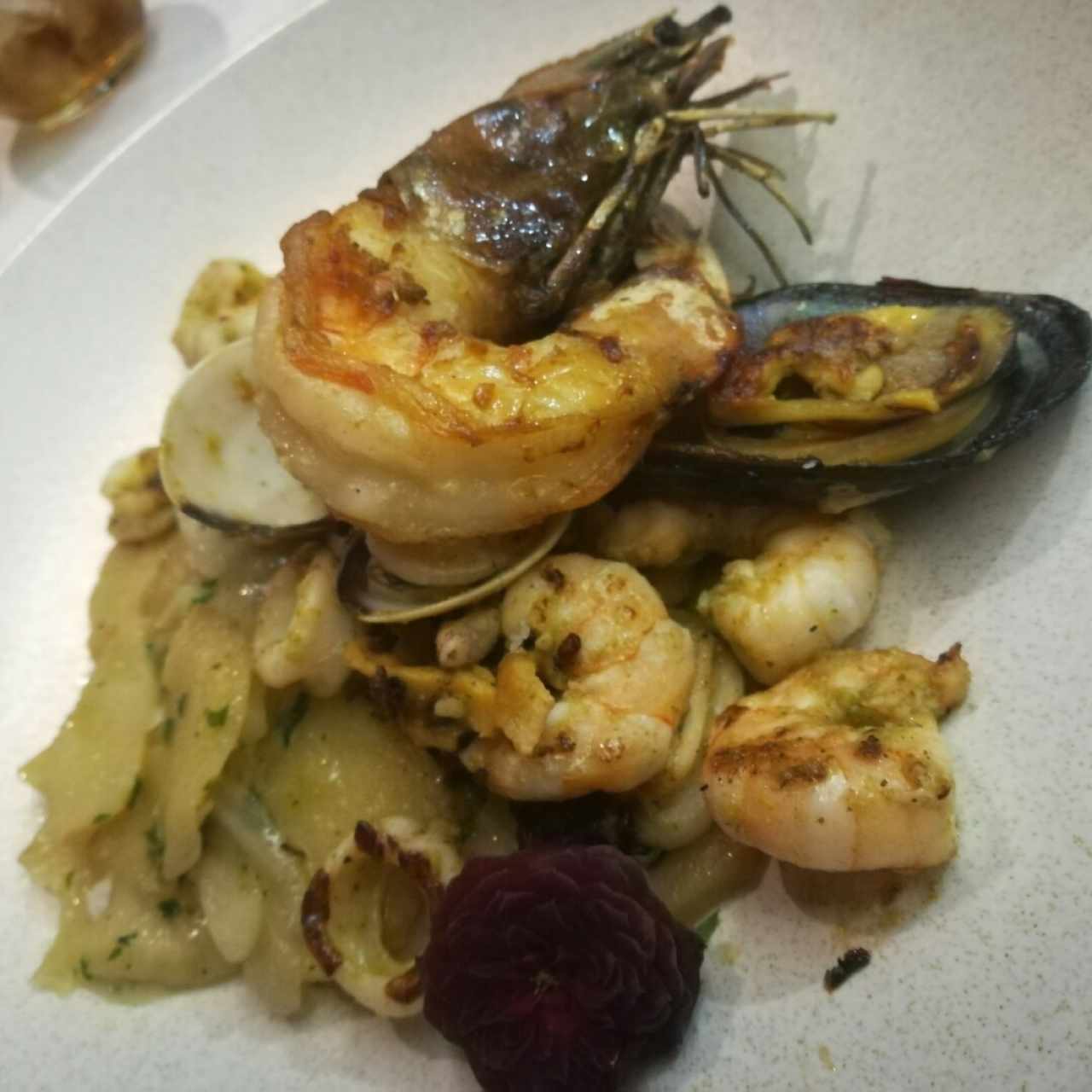 plancha de mariscos