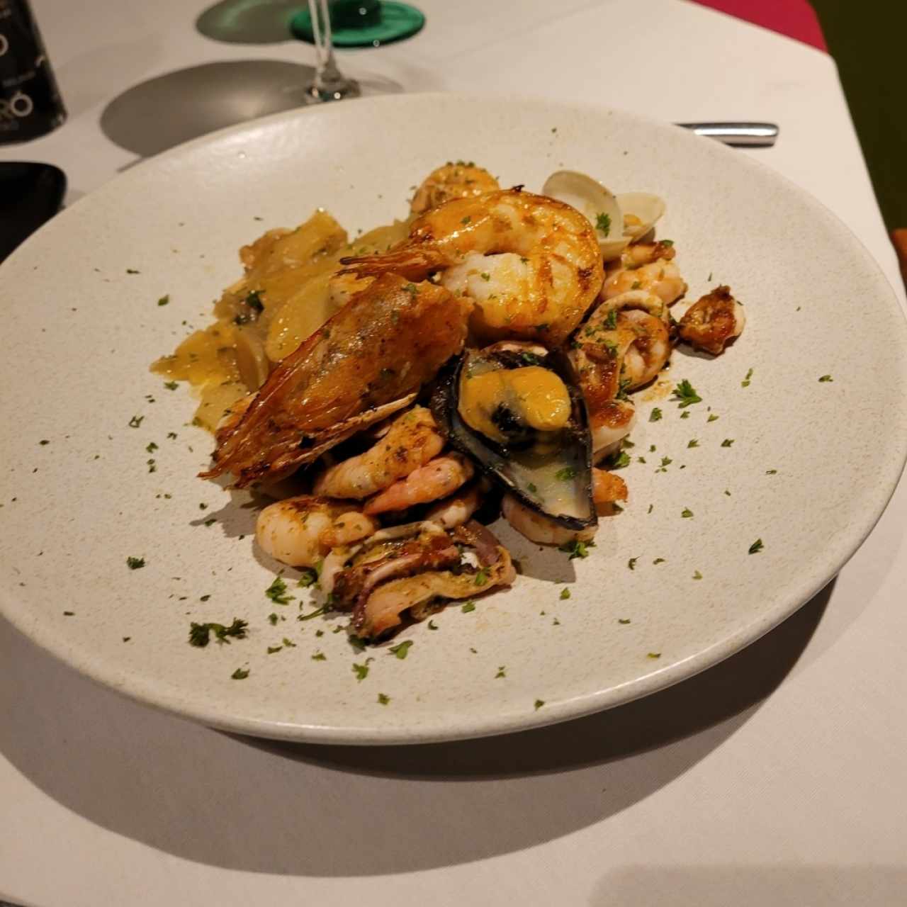 Pescado - Plancha de Mariscos