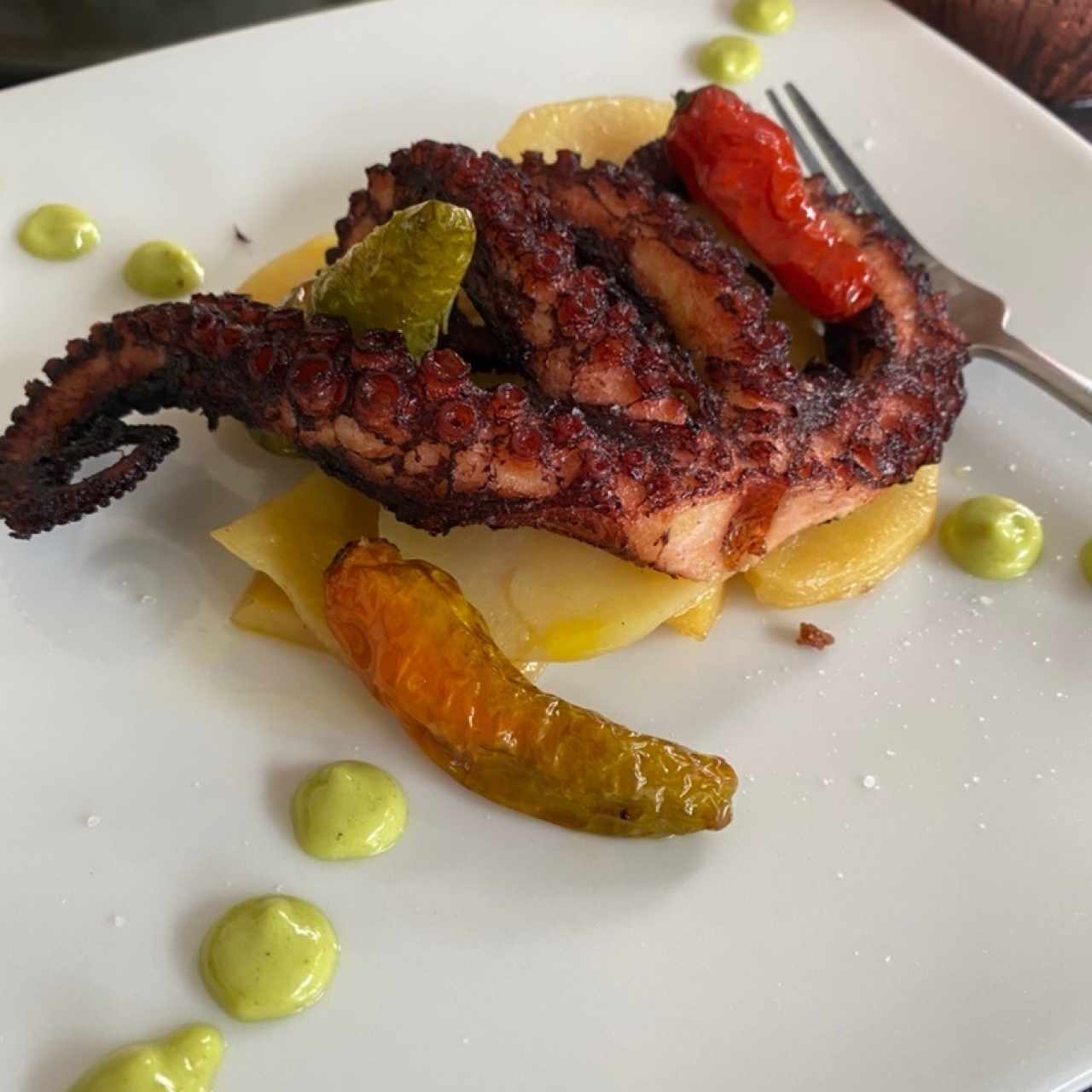 Entrantes Calientes - Pulpo Casa Urrutia