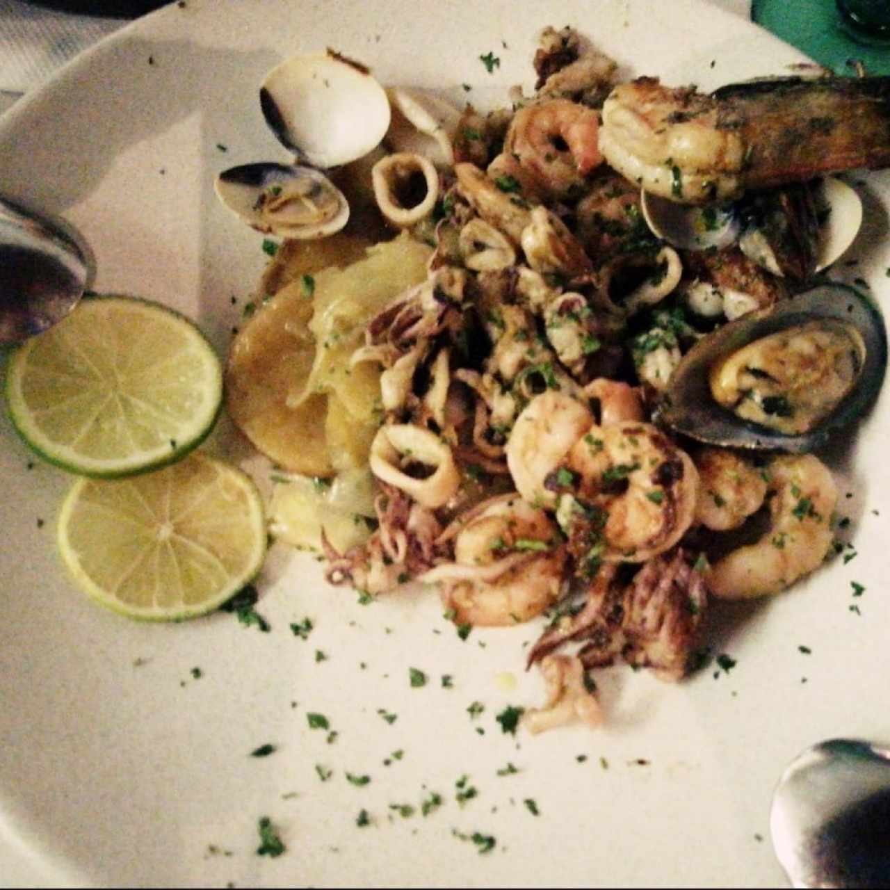 Pescado - Plancha de Mariscos