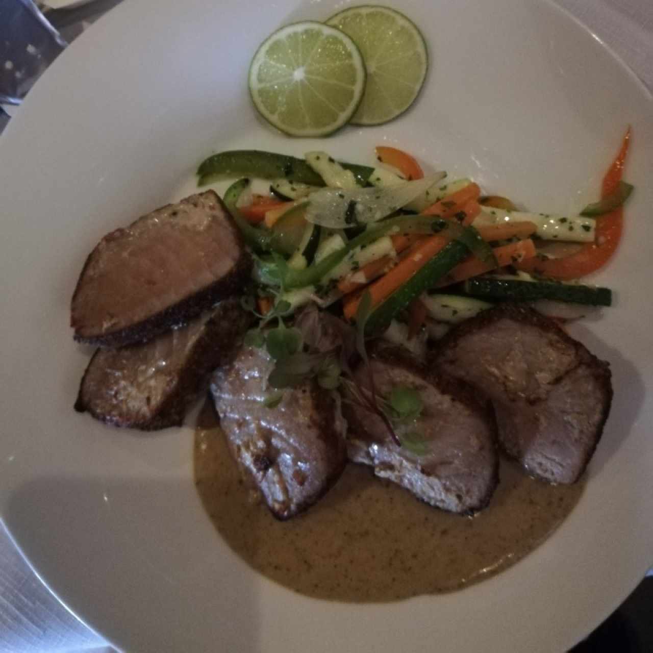 atún en salsa de mostaza