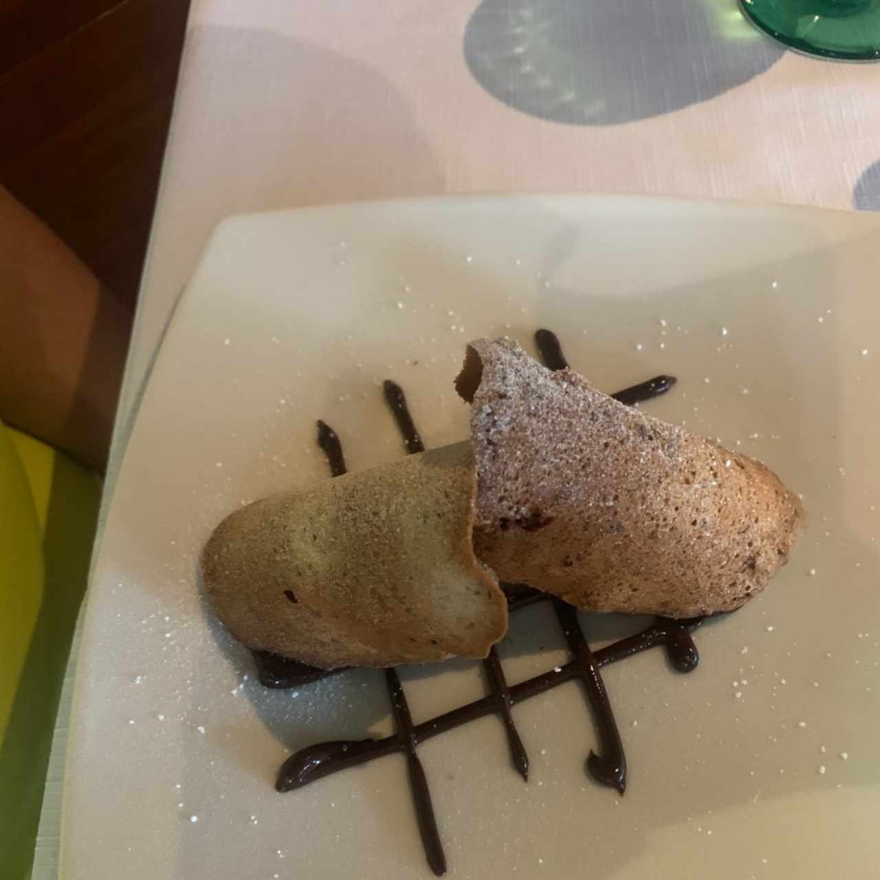 Tejas De Tolosa con Trufitas de Chocolate