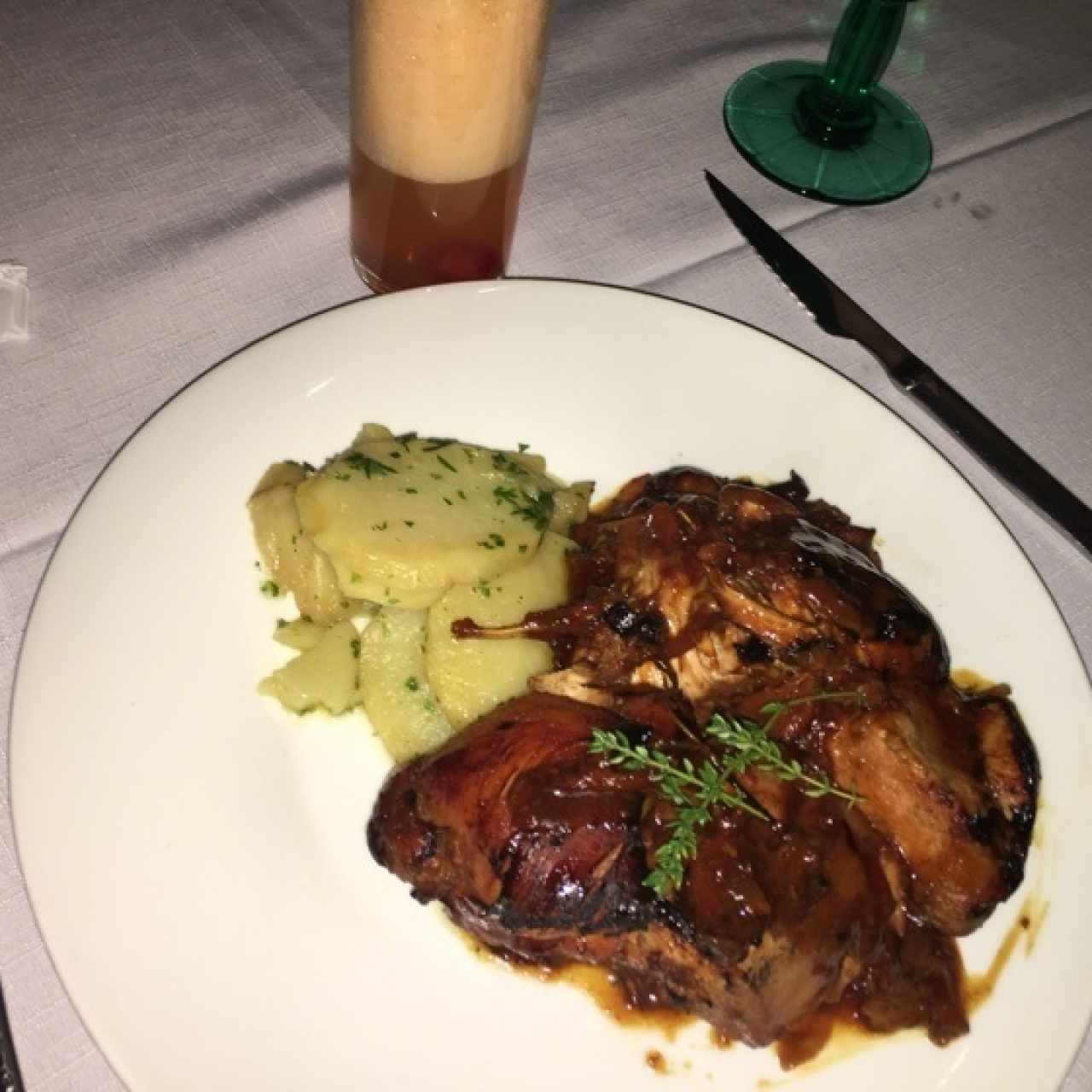 Carnes - Pollo Confitado