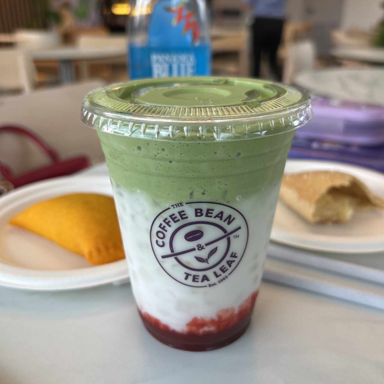 Strawberry matcha
