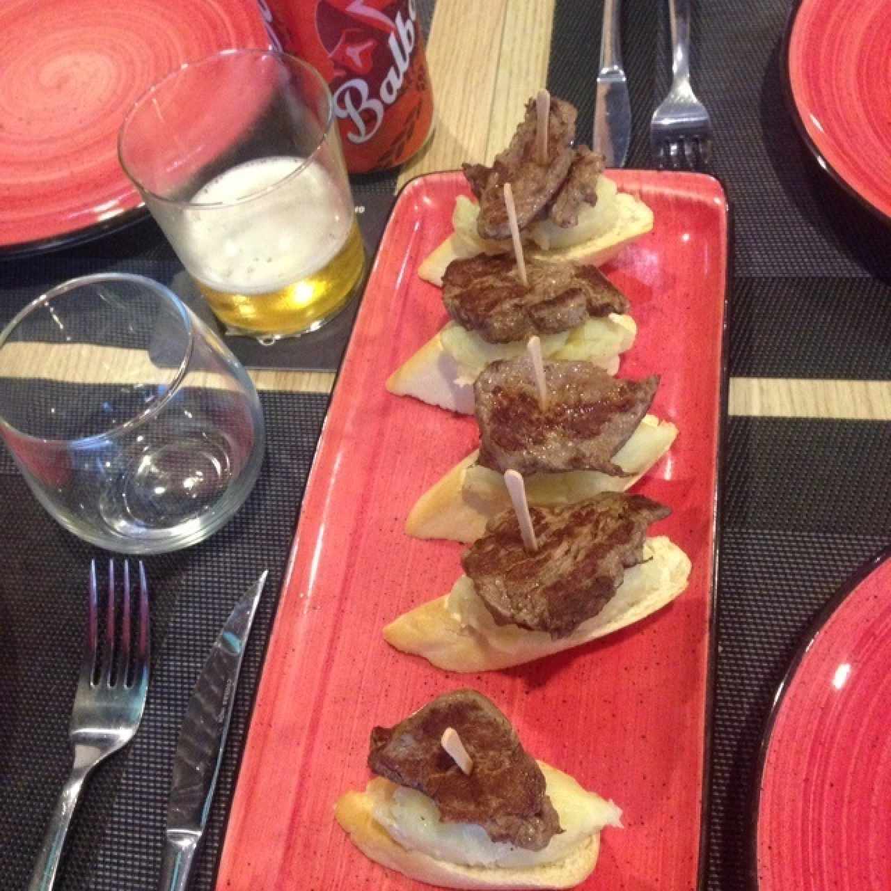 Pincho de ternera