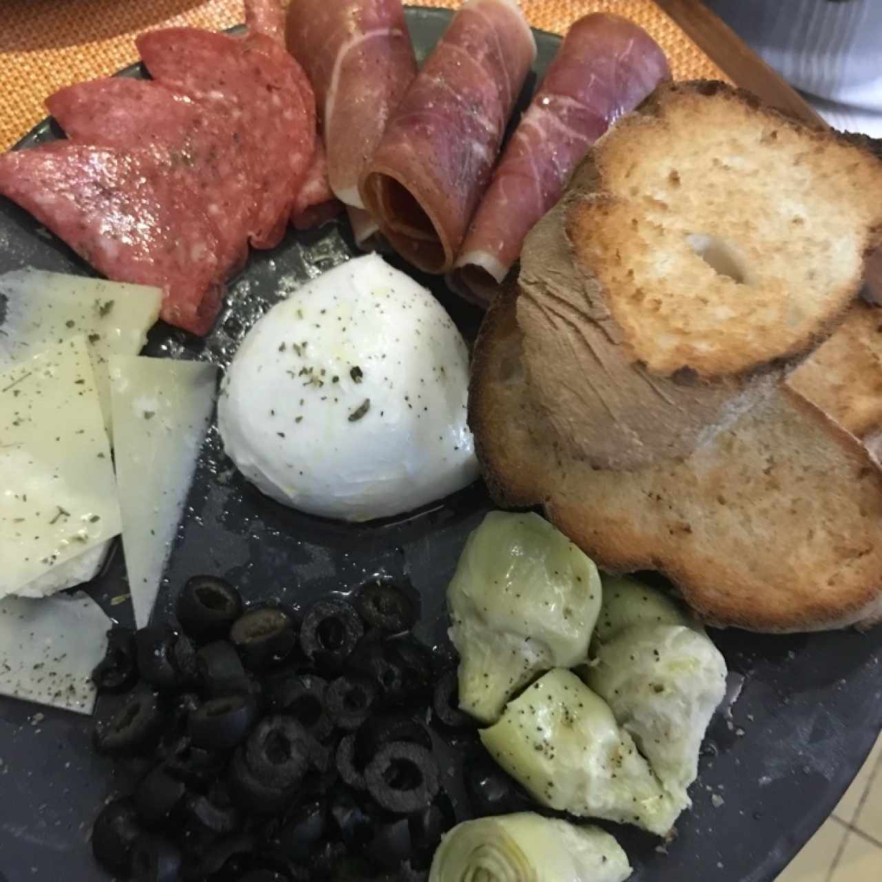Entradas Frías - Salumi e formaggi