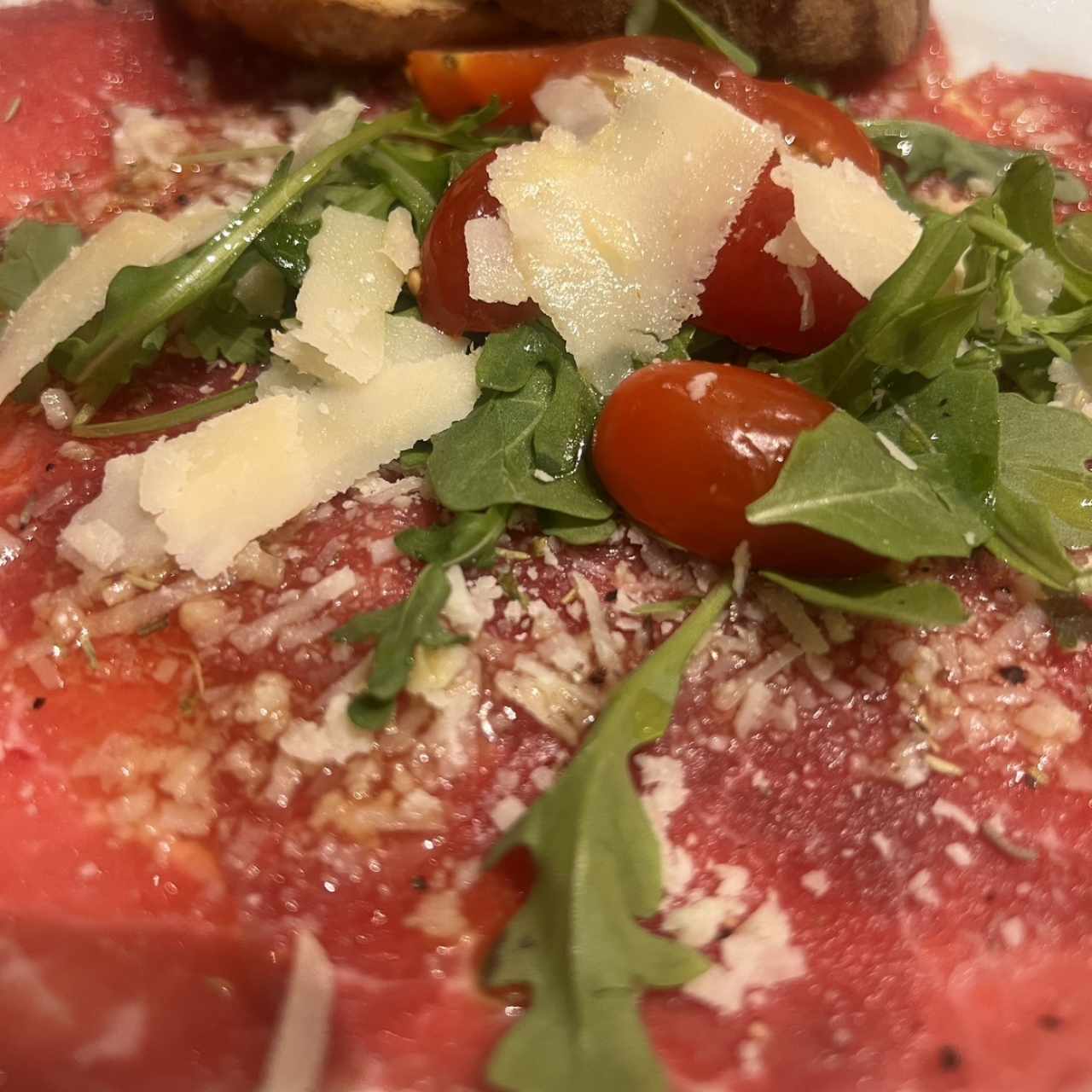 Entradas - CARPACCIO DE RES