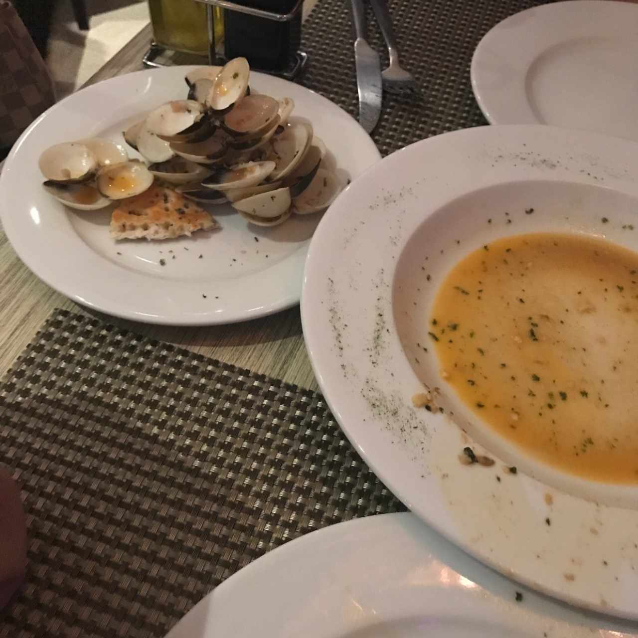 almejas importadas al oglio.