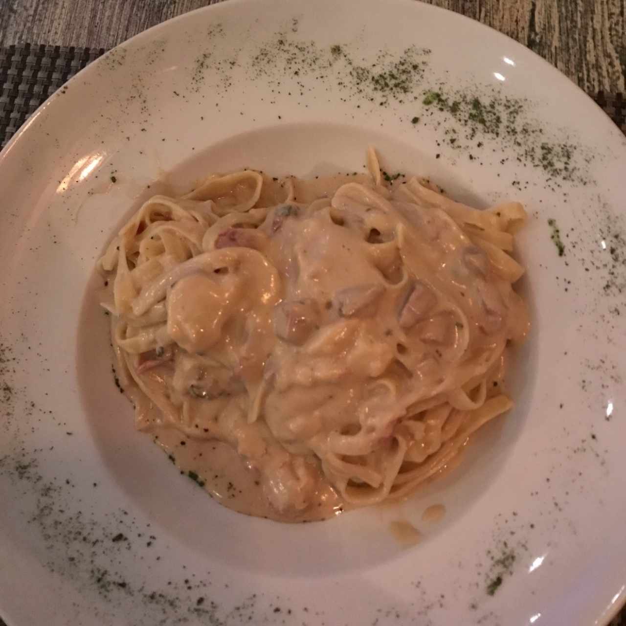 Fettuccine a la Strega
