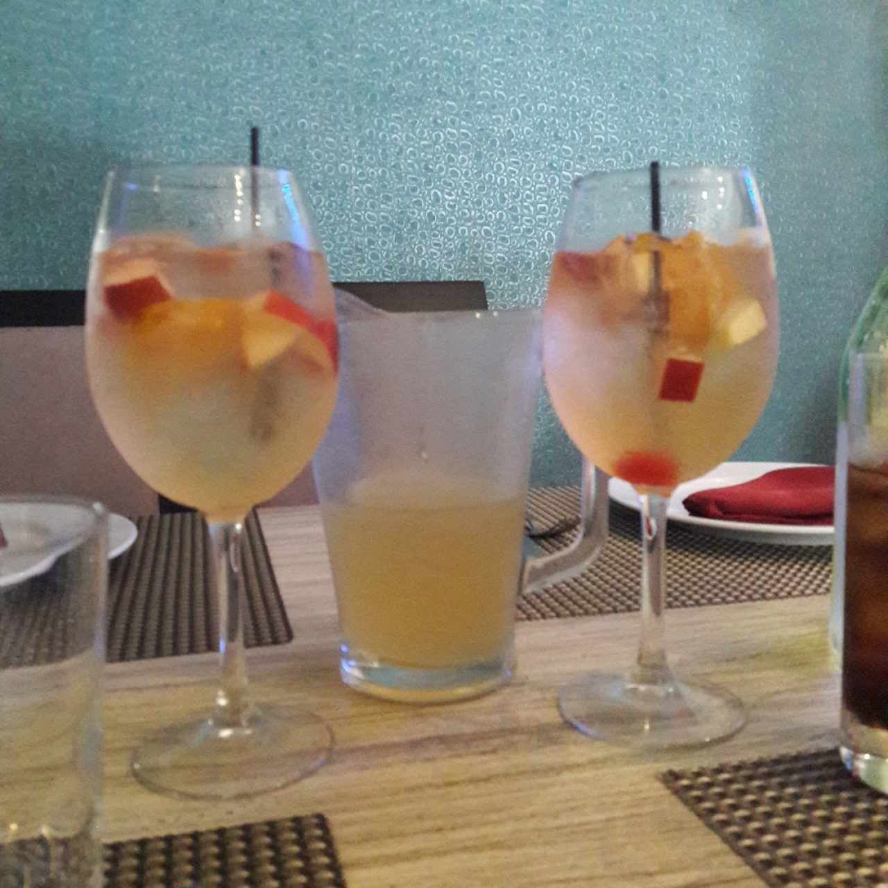 sangria de vino blanco