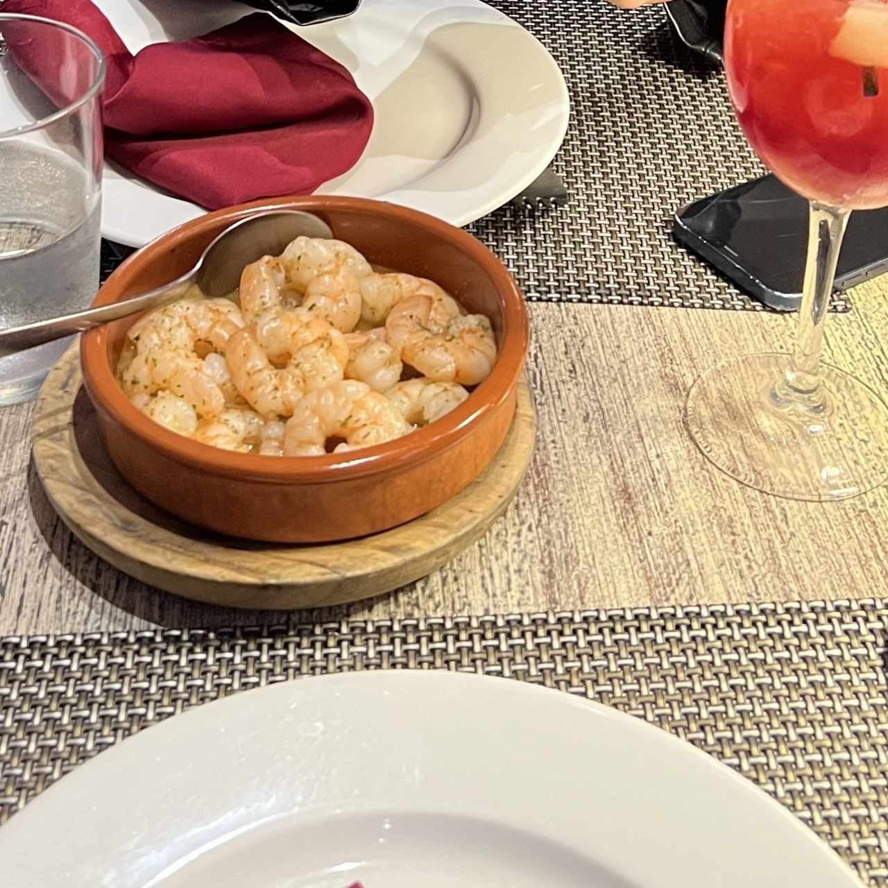 ENTRANTES - Camarones al Ajillo