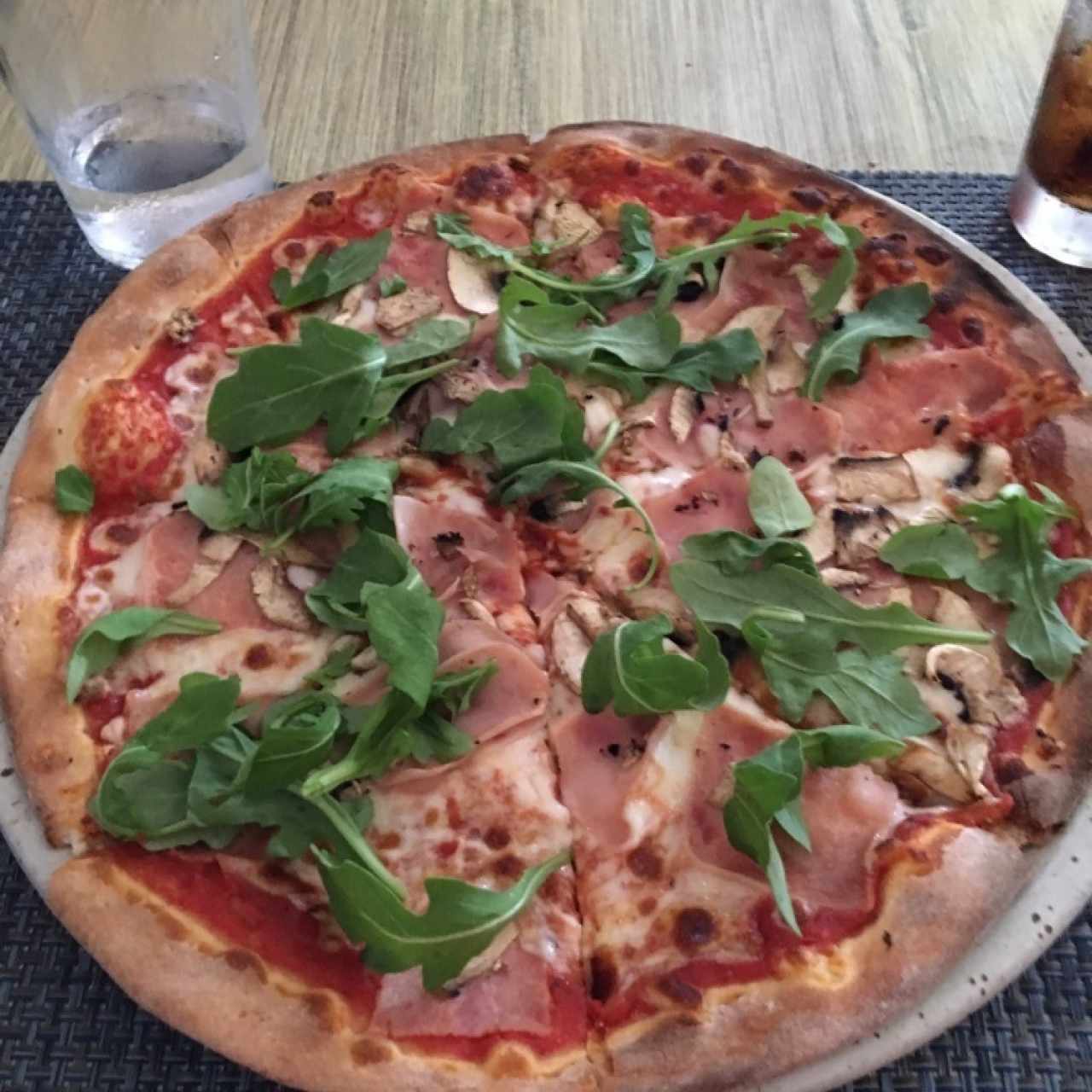 Jamón Cocido y Champiñones