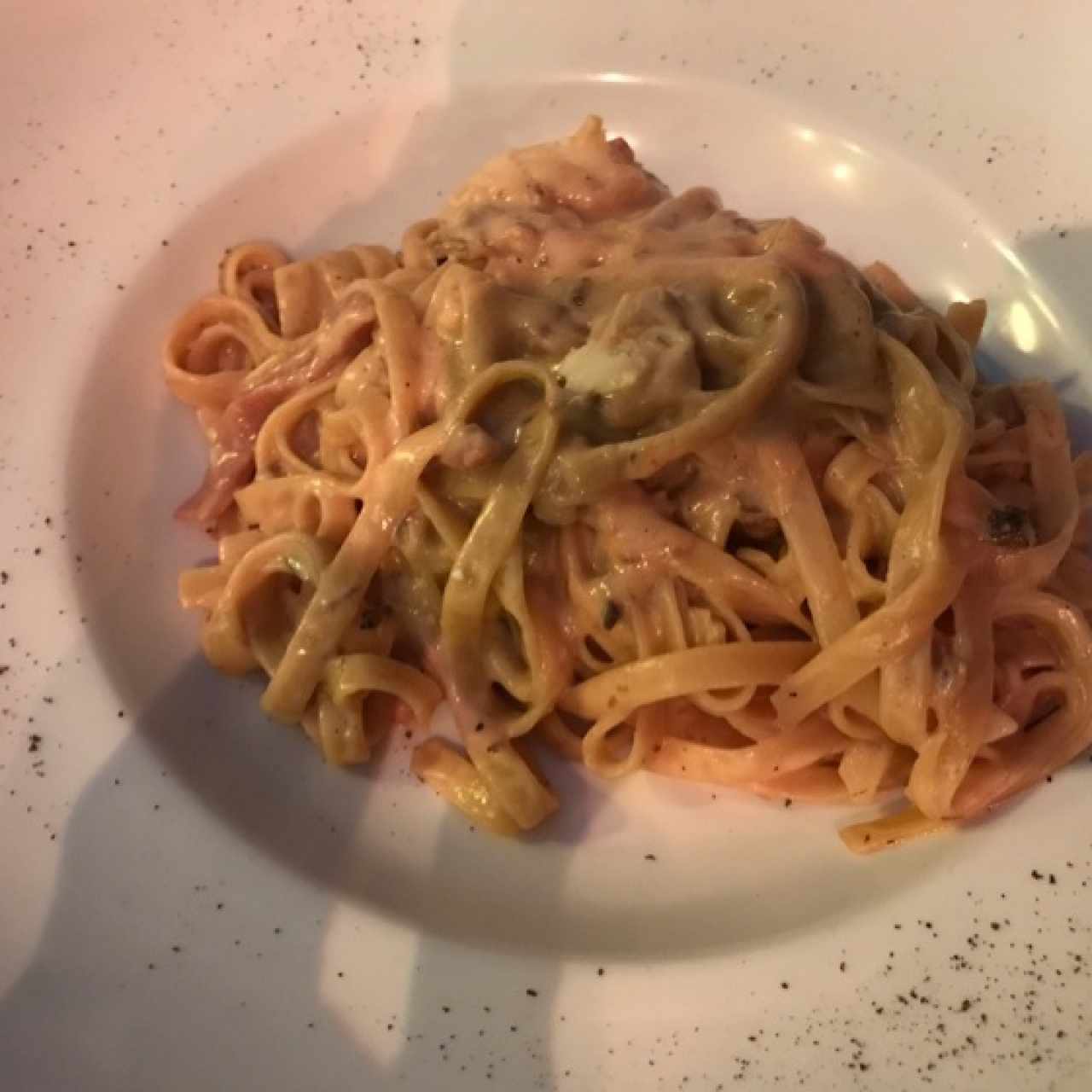 Pastas - Espaguetti Marseghiesa (con crema de leche)