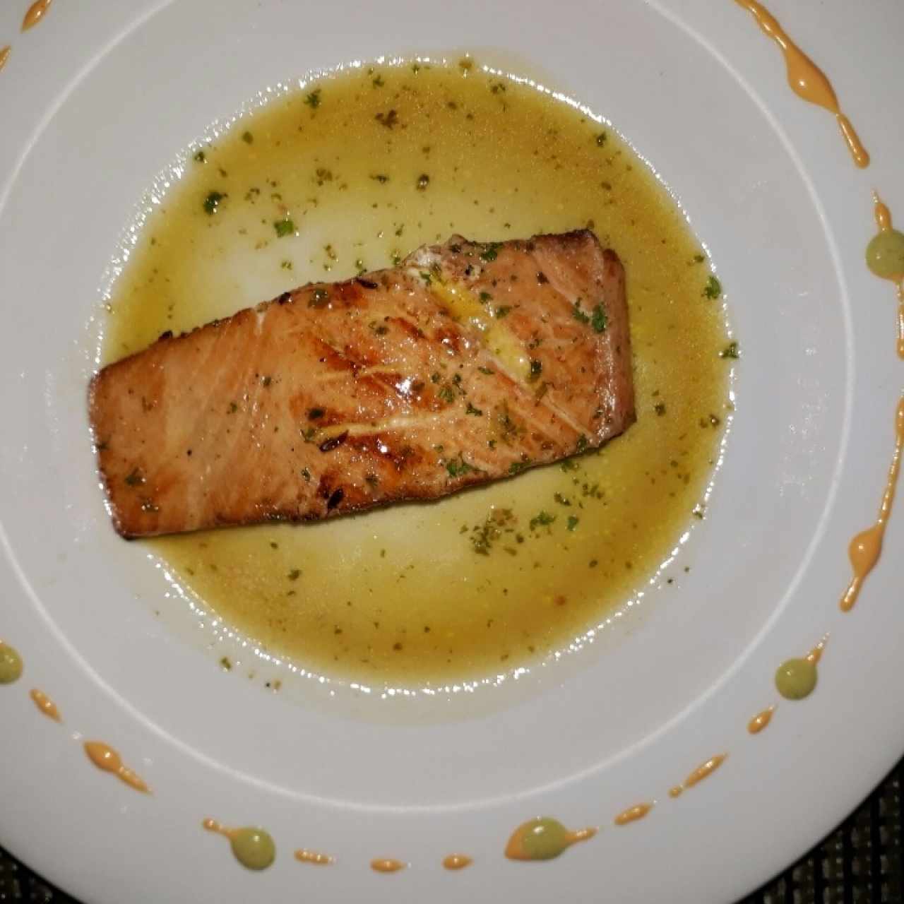Salmon al limón 
