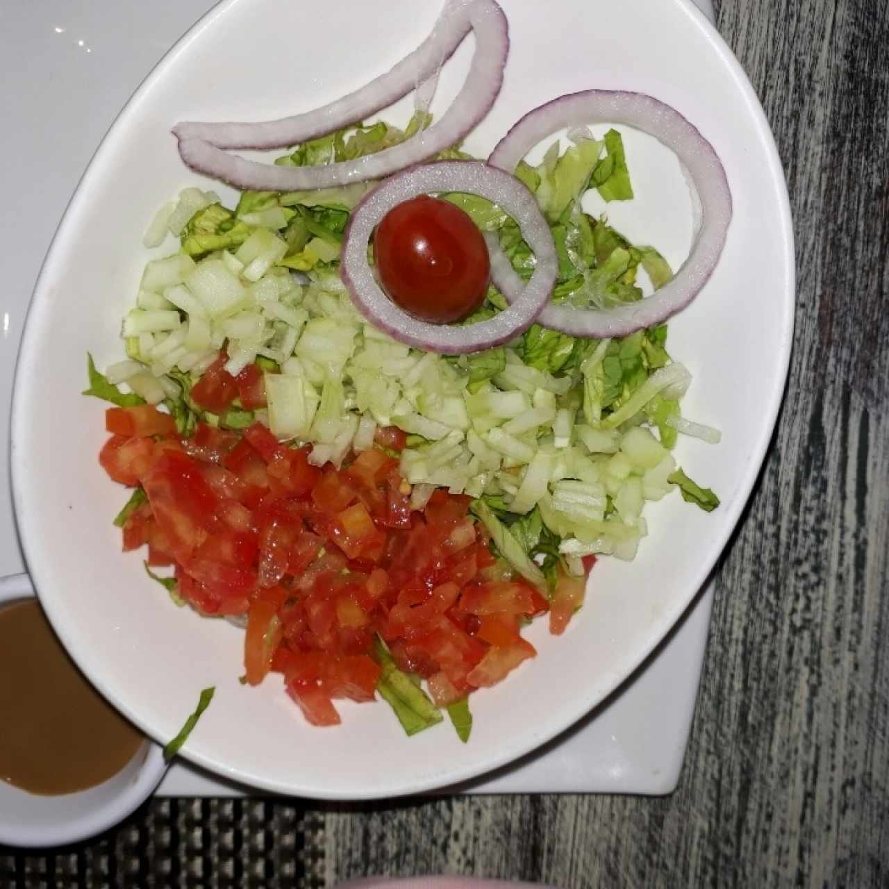 Ensalada como acompañamiento 