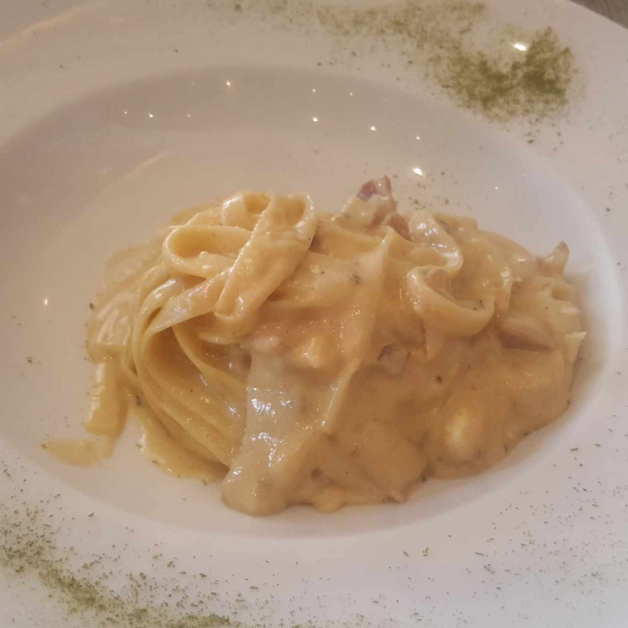 Fettuccine a la Strega