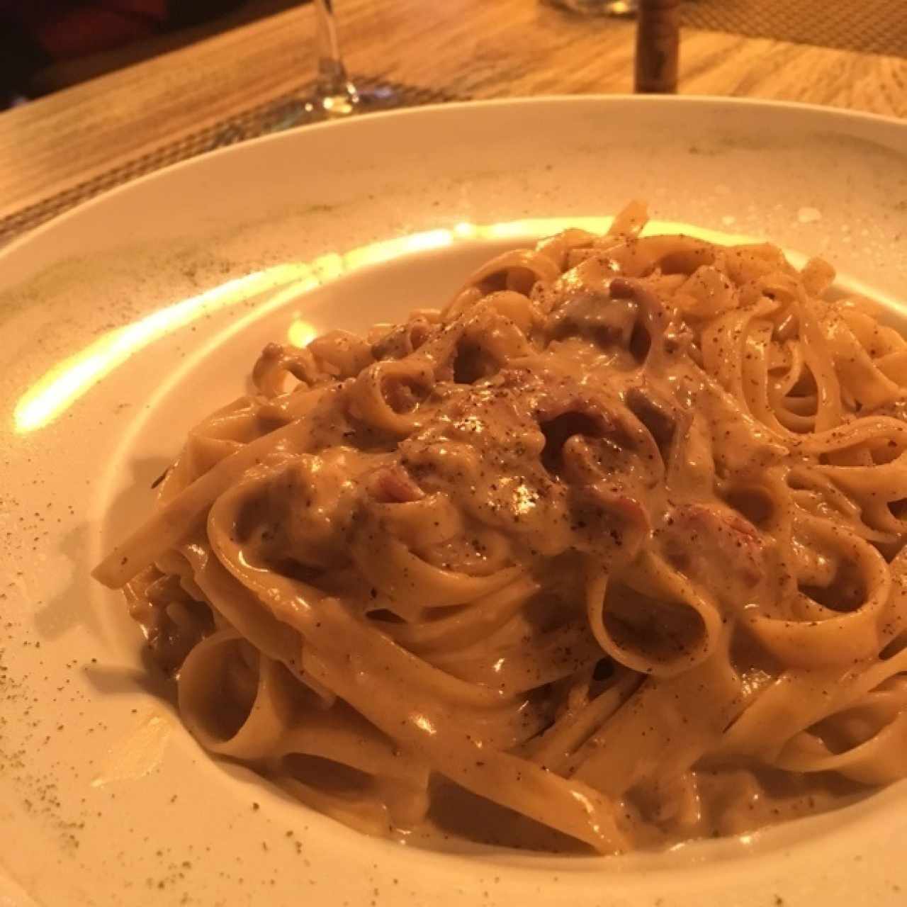 Fettuccine a la Strega