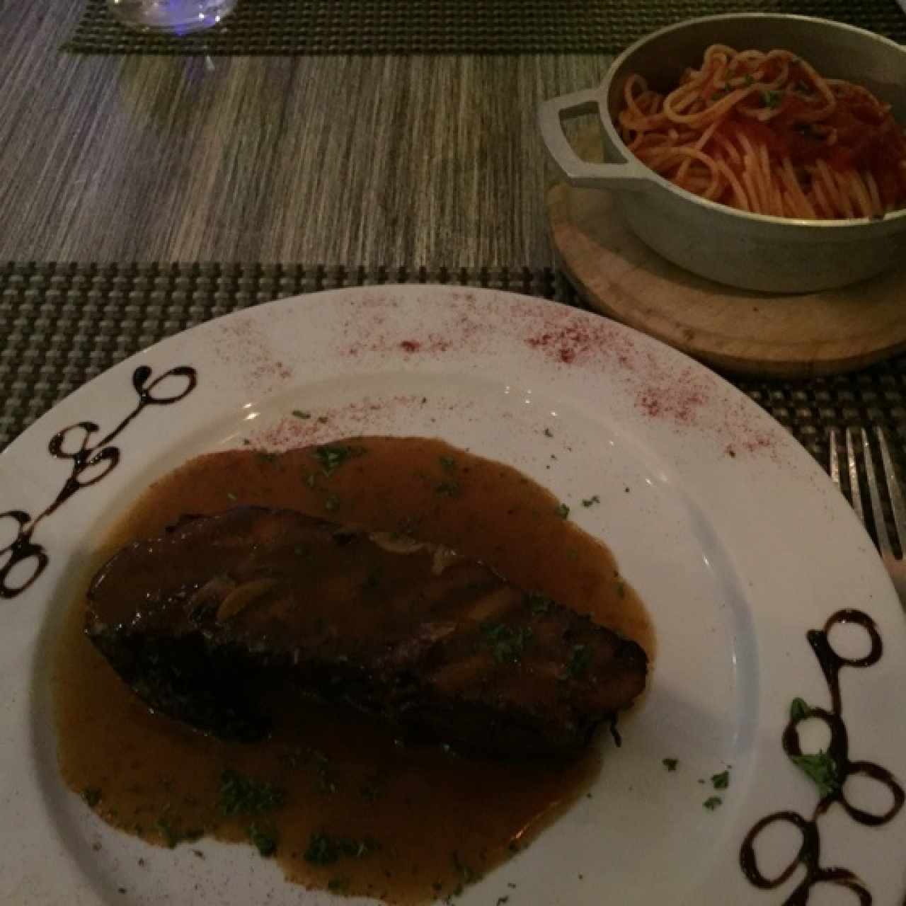 Corte de Rack de Cerdo al Grill