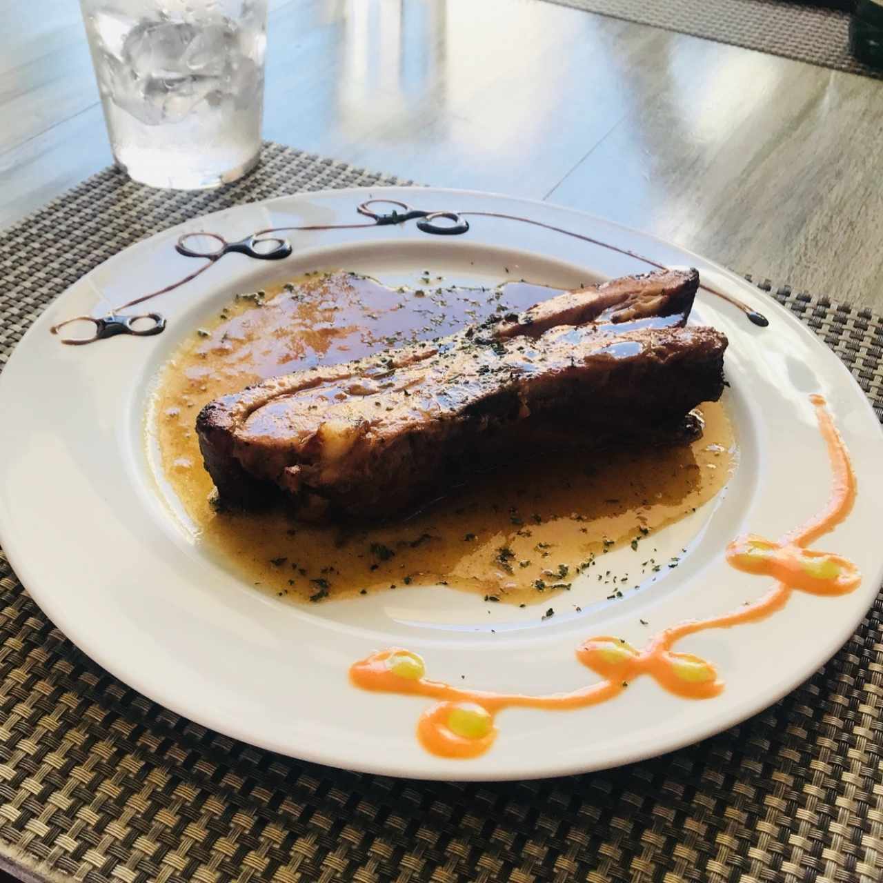 Rack de Cerdo al Grill
