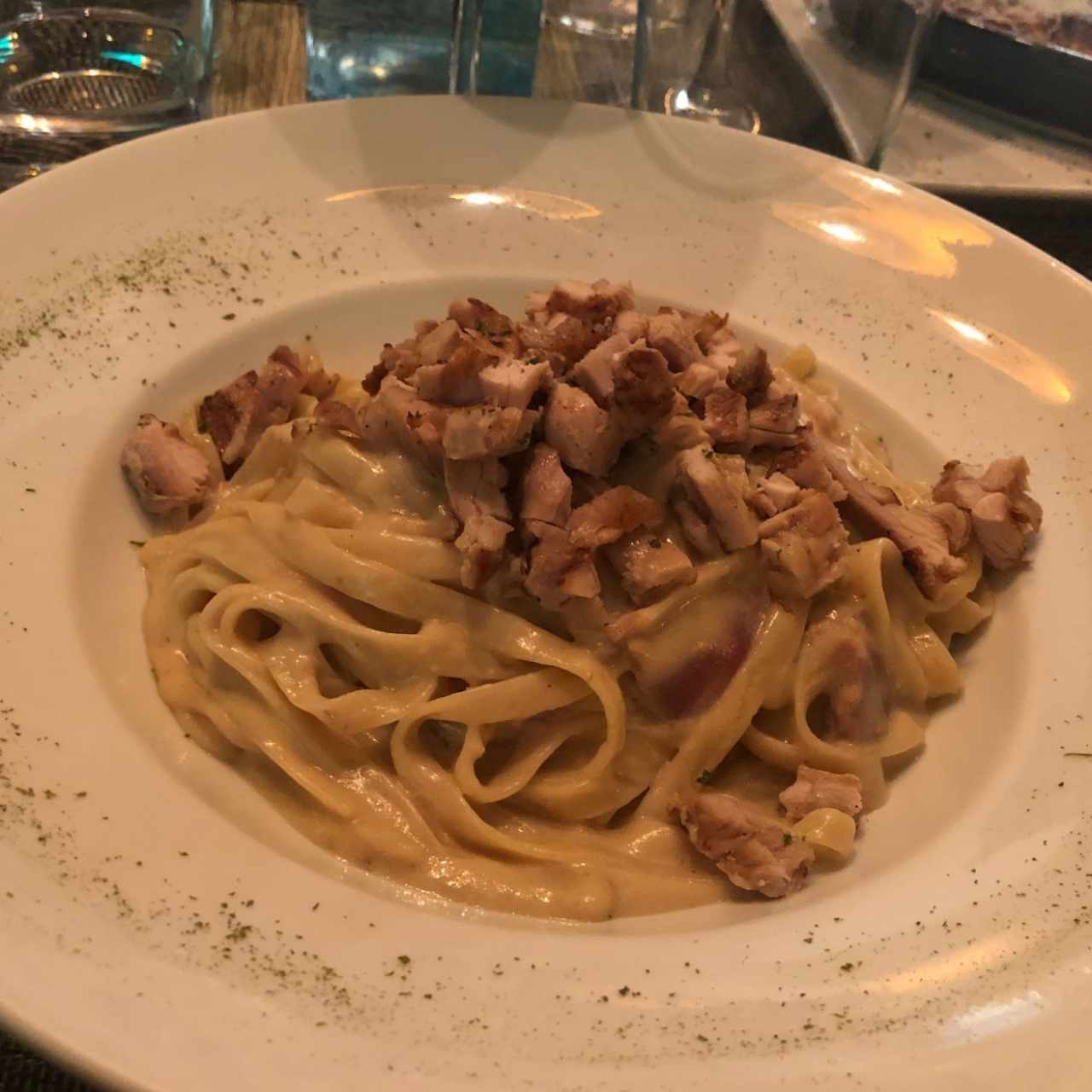 Fettuccine a la Strega