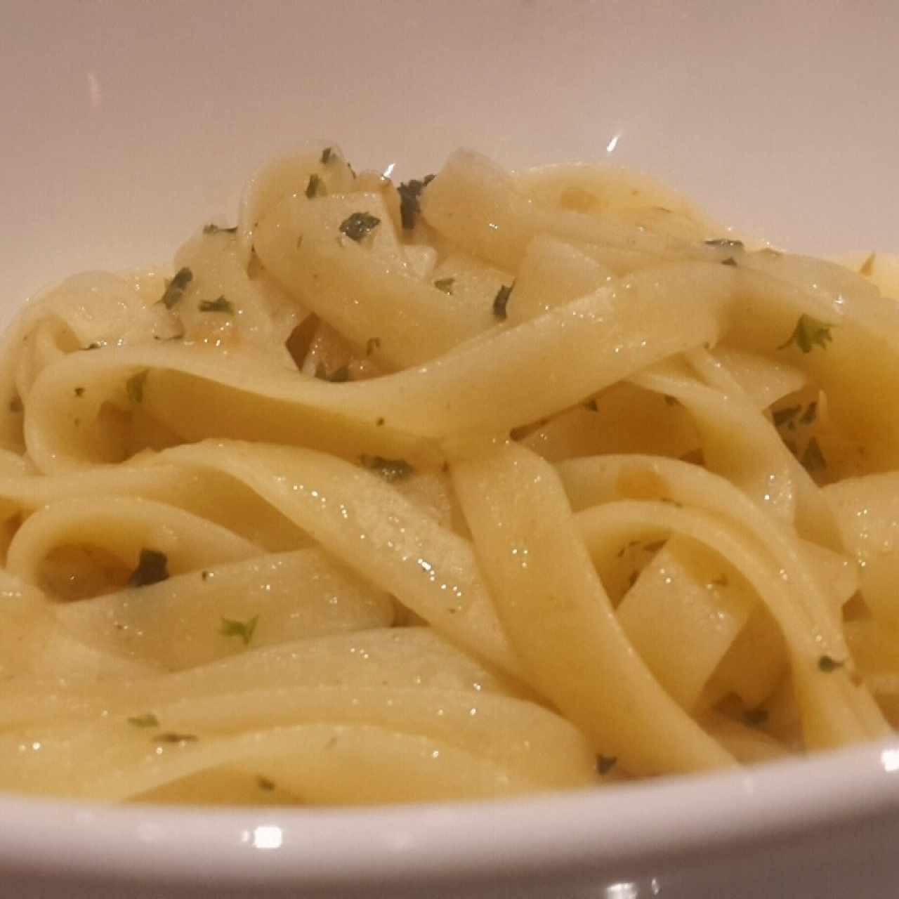 fettuccine al oleo
