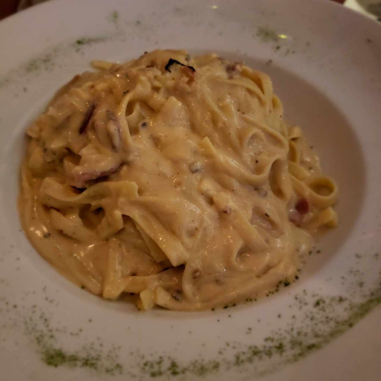 Fettuccine a la Strega