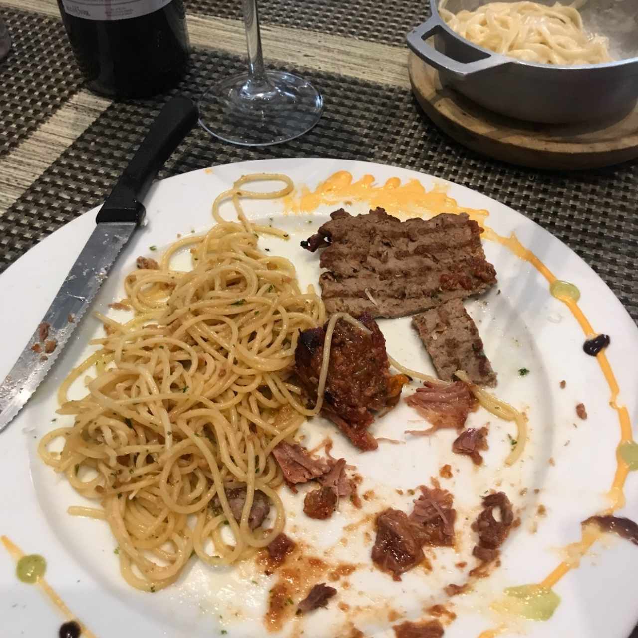 esta foto del plato de una amiga 