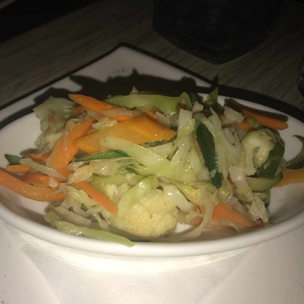 vegetales saltados