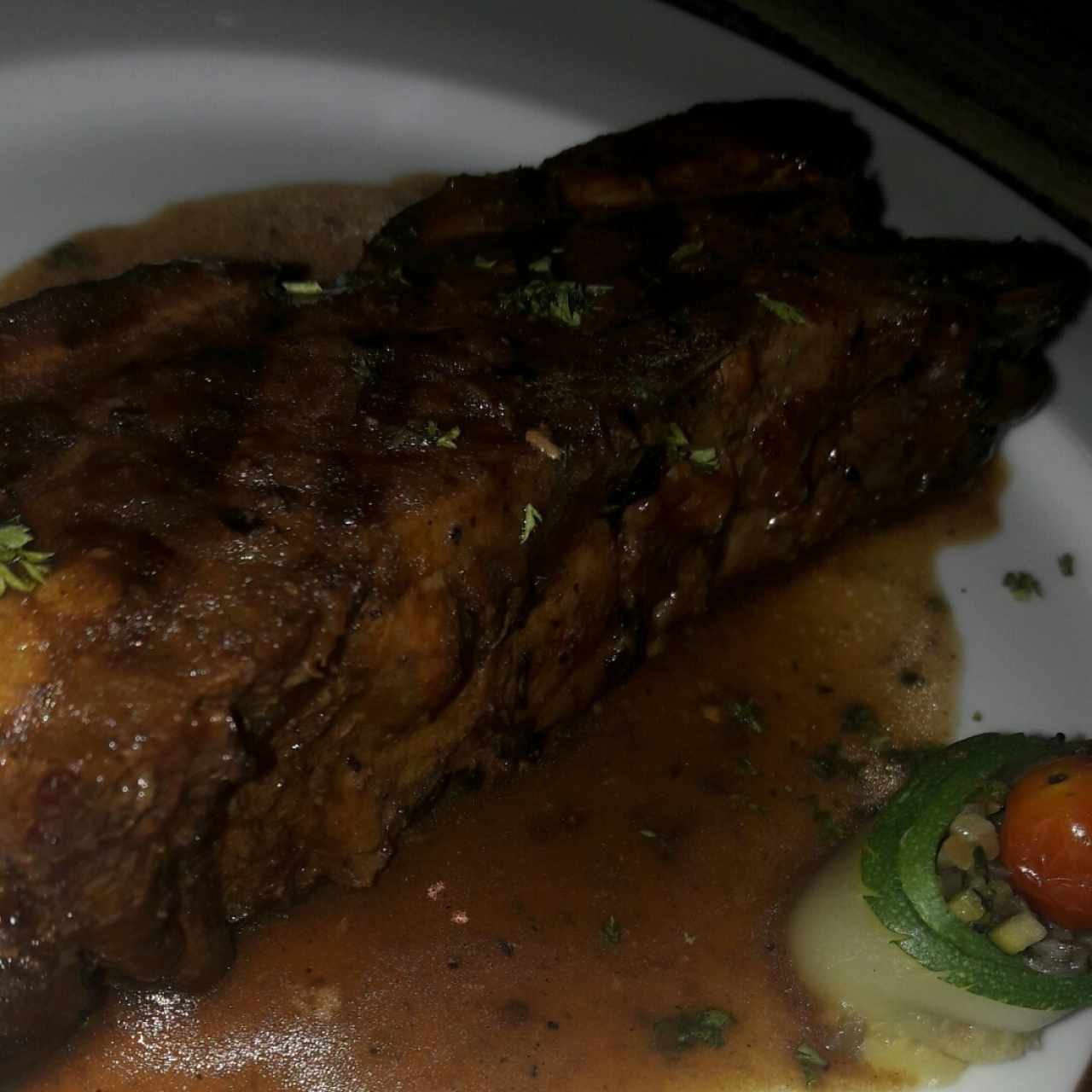 Rack de Cerdo al Grill