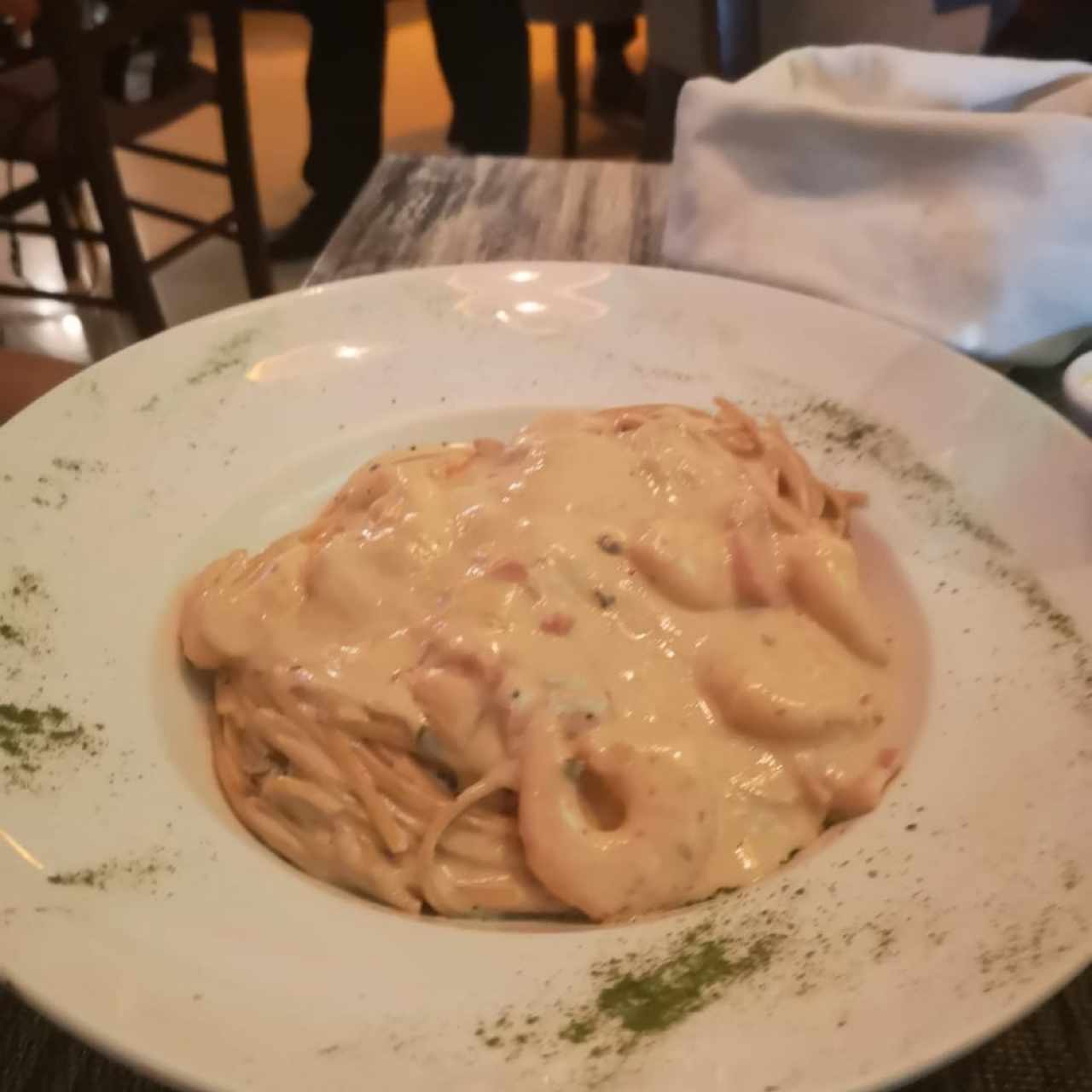 Fettuccine a la Strega