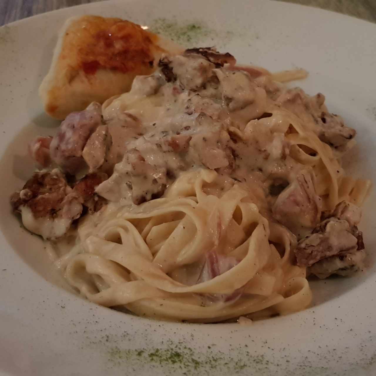 Fettuccine a la Strega