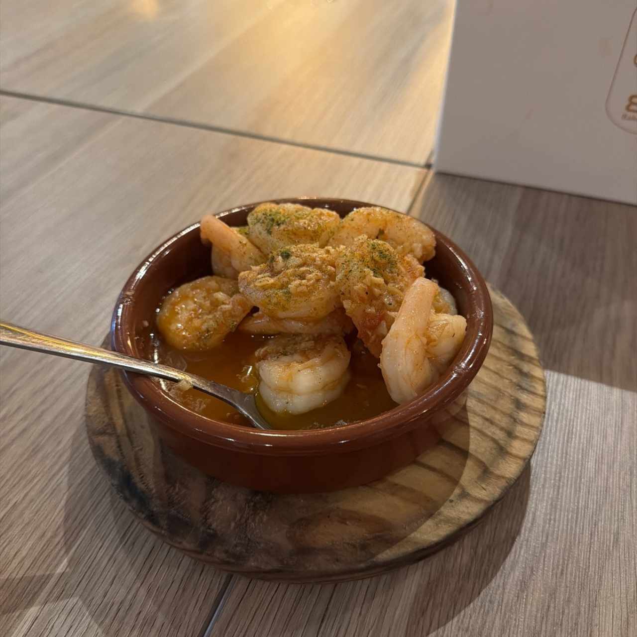Entrantes - Camarones al Ajillo