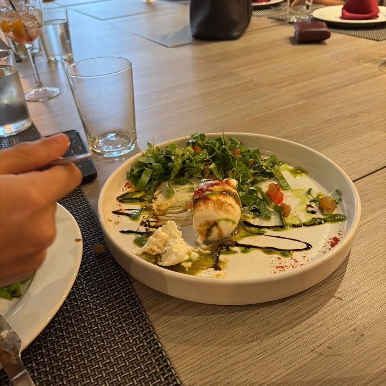Entrantes - Burrata Especial