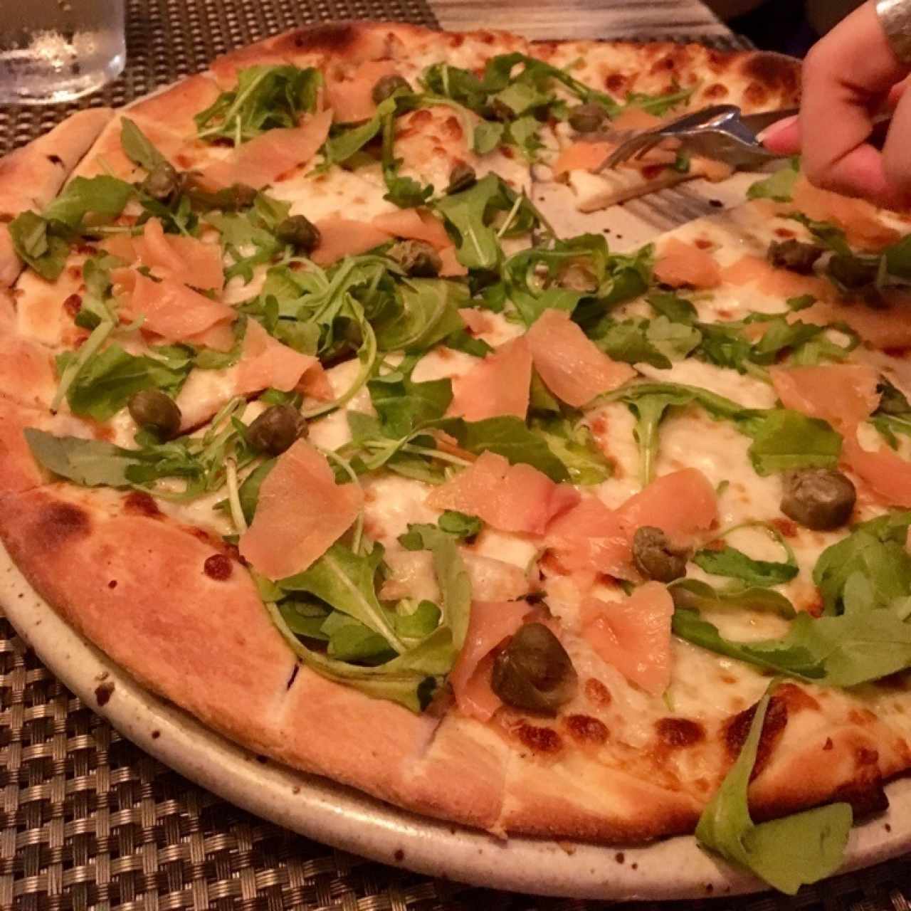Pizza - Salmón Ahumado