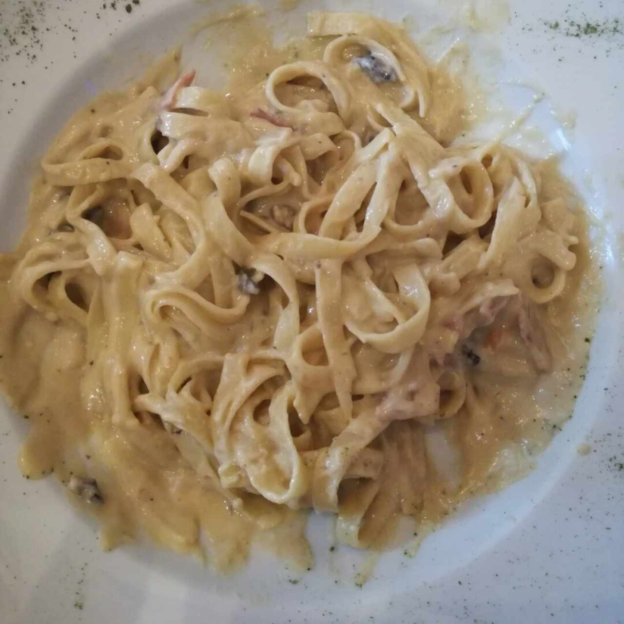 Fettuccine a la Strega