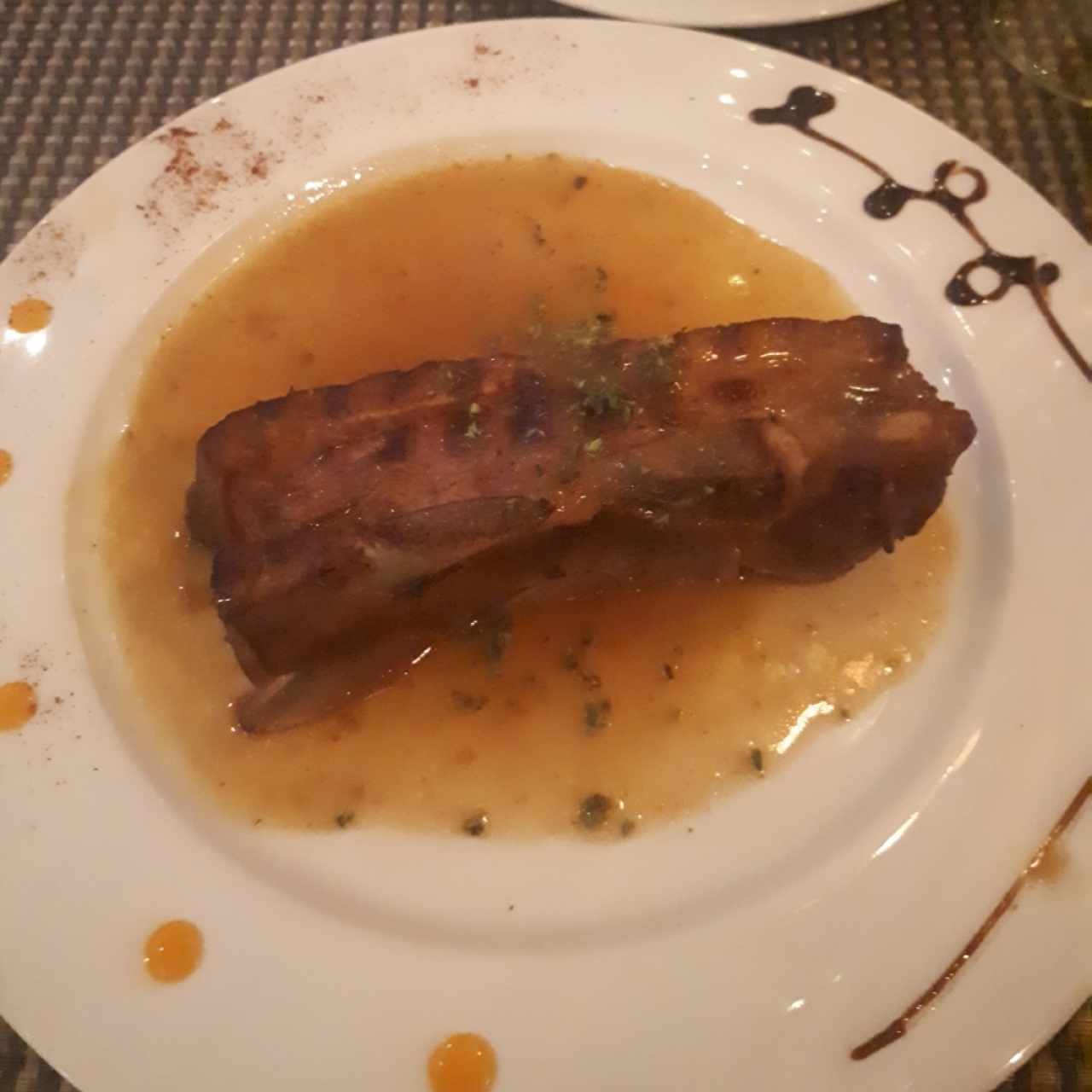 Rack de Cerdo al Grill