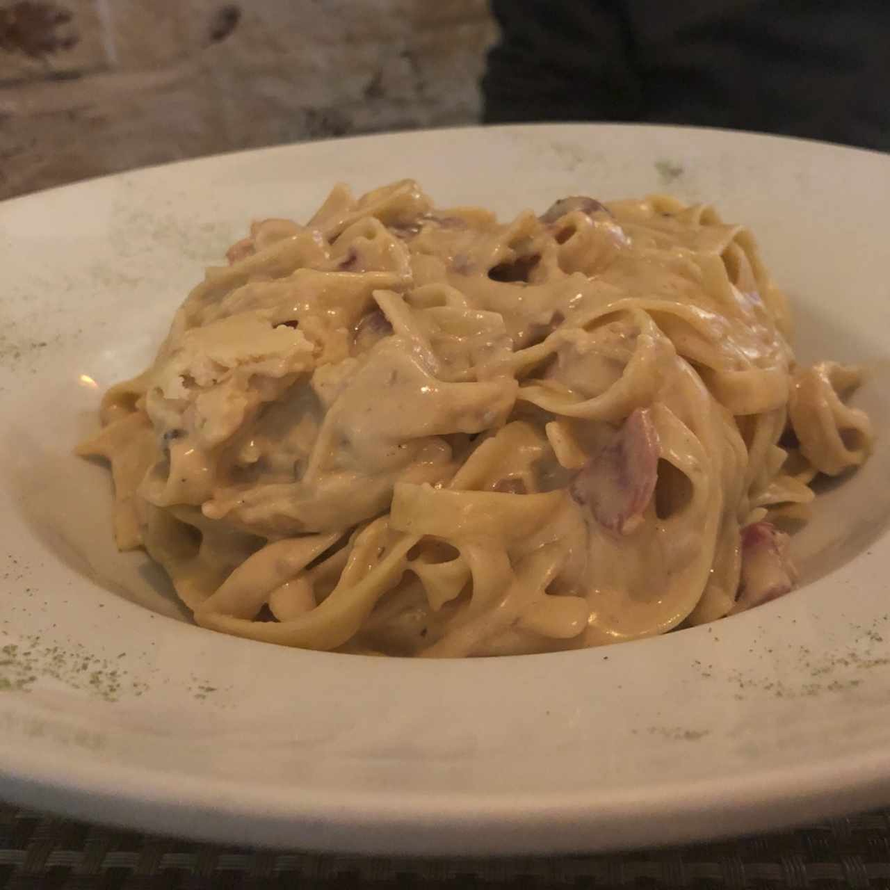 Fettuccine a la Strega