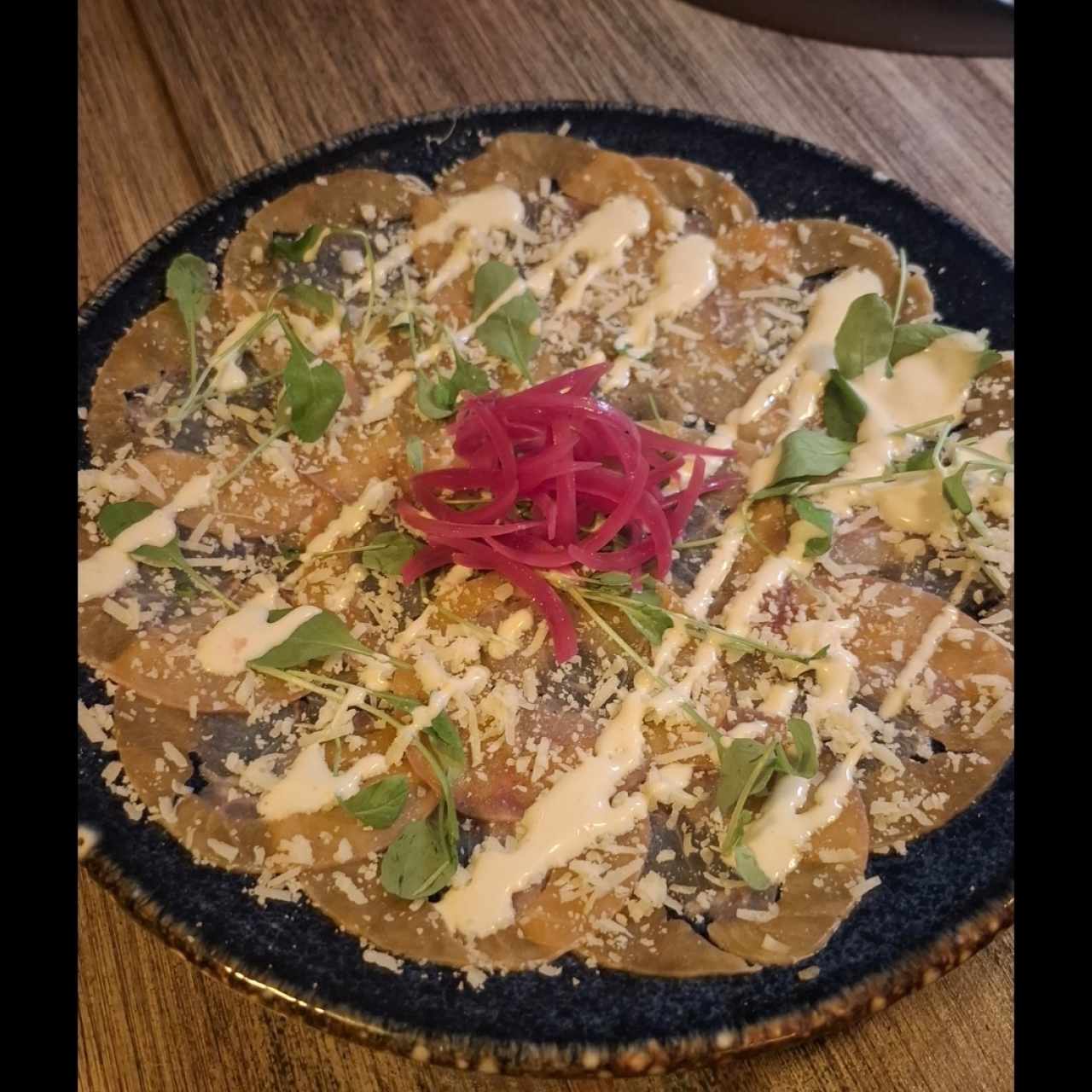 Entrantes - Carpaccio Strega