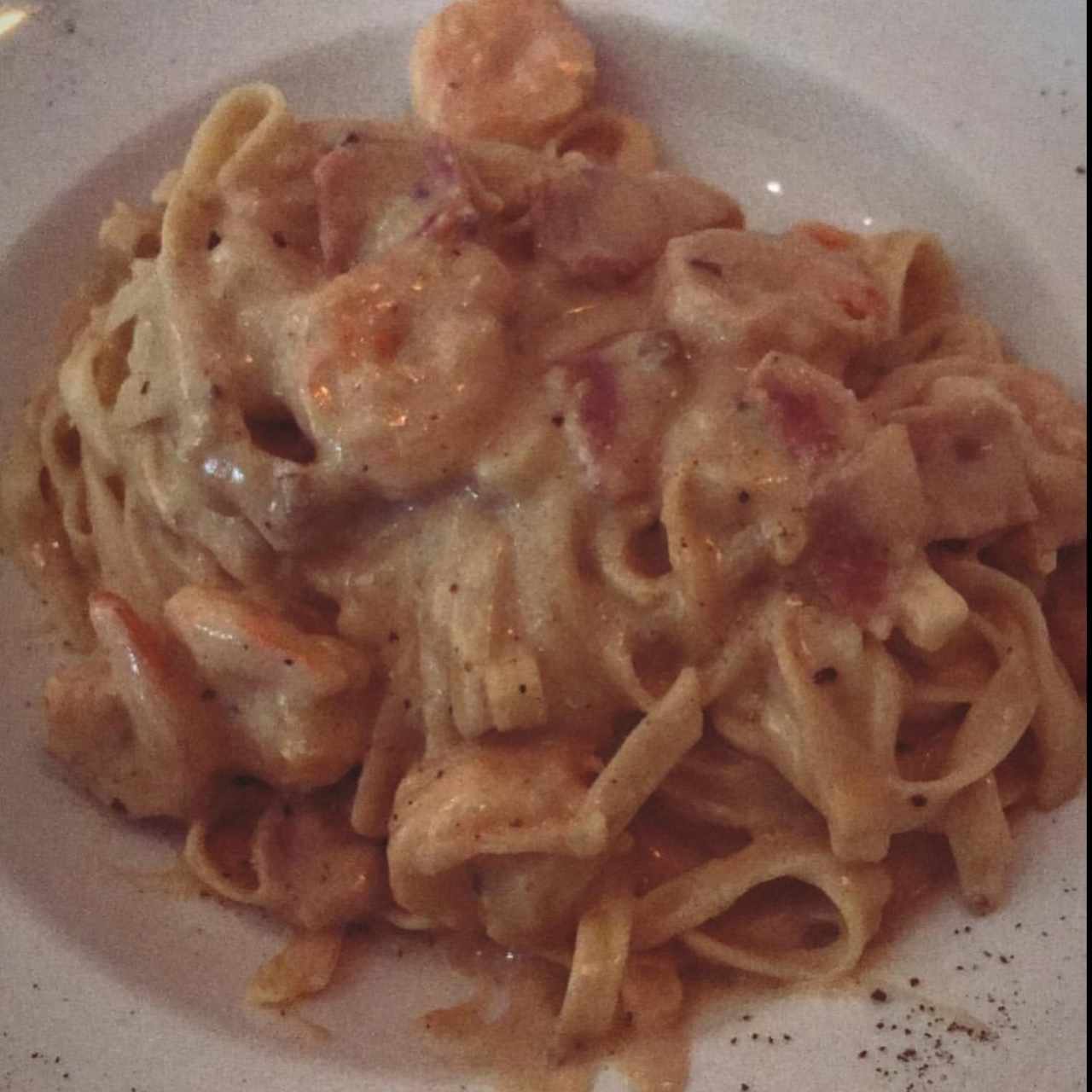 Fettuccine a la Strega