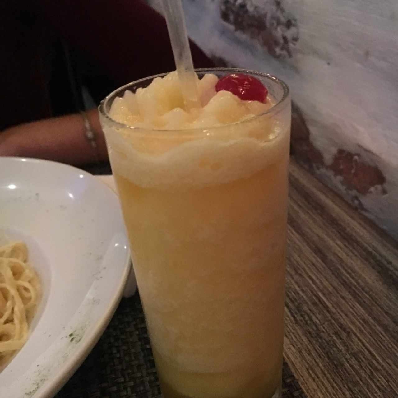 Limonada con hierba buena
