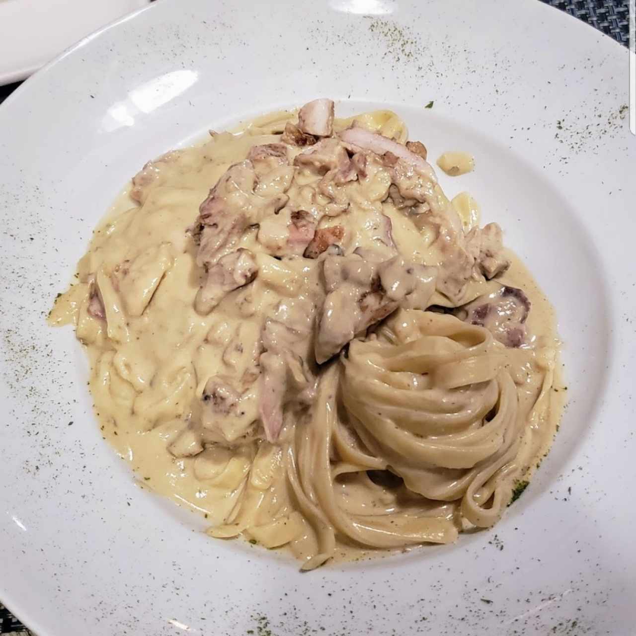 Fettuccine a la Strega