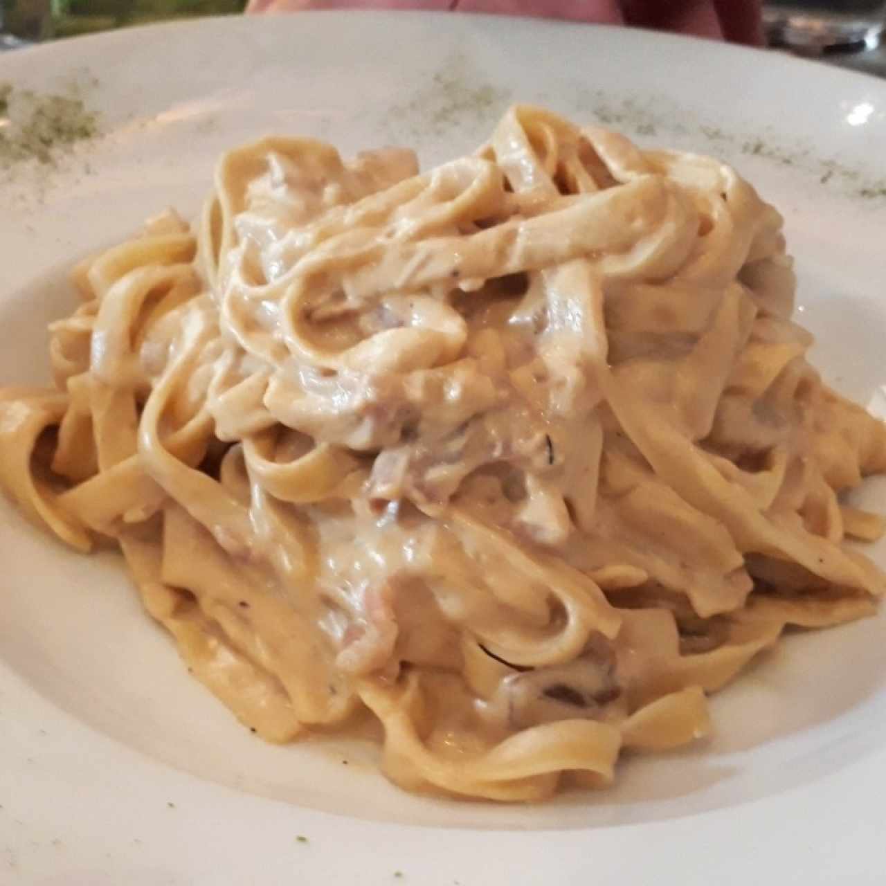 Fettuccine a la Strega