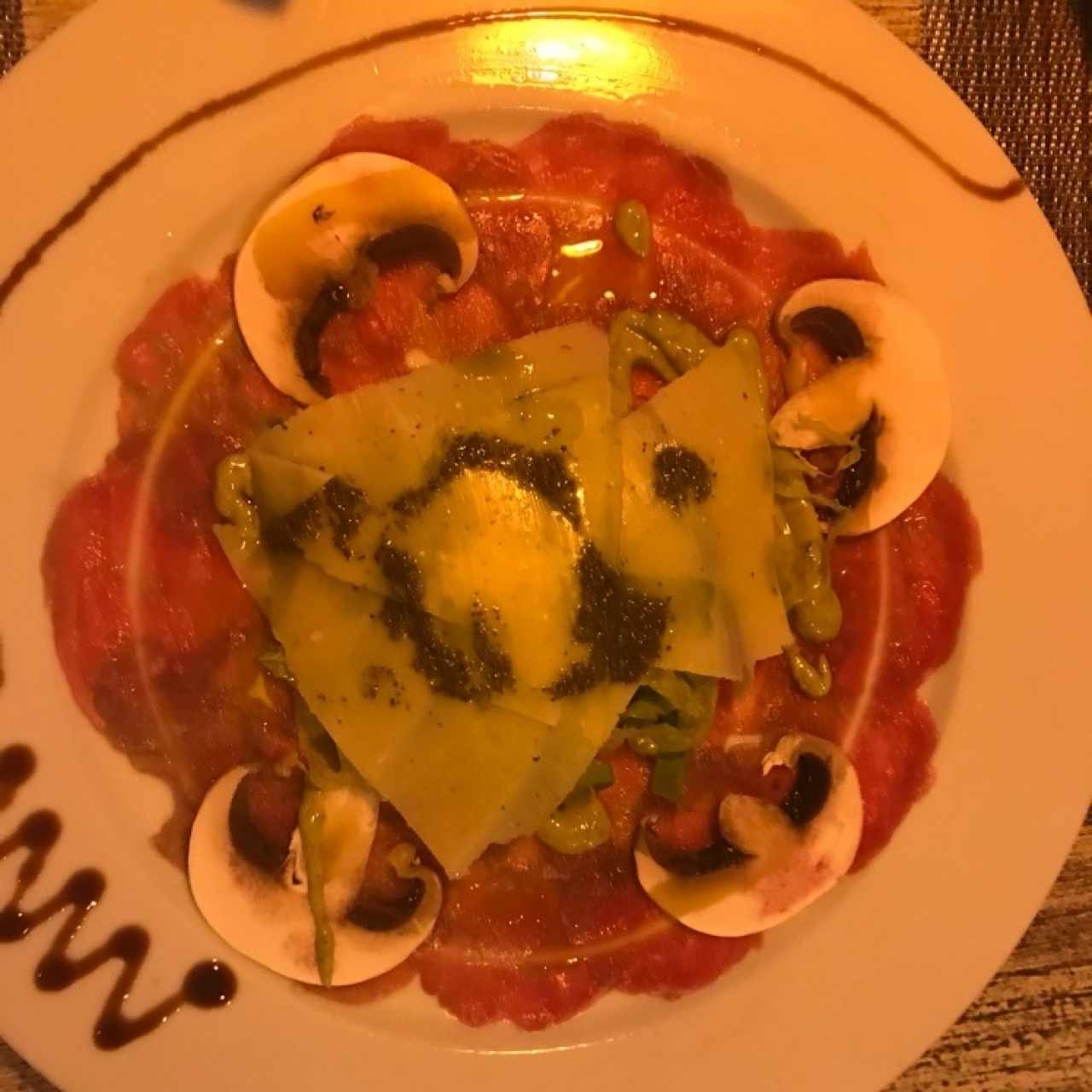 Antipasti - Carpaccio di Manzo