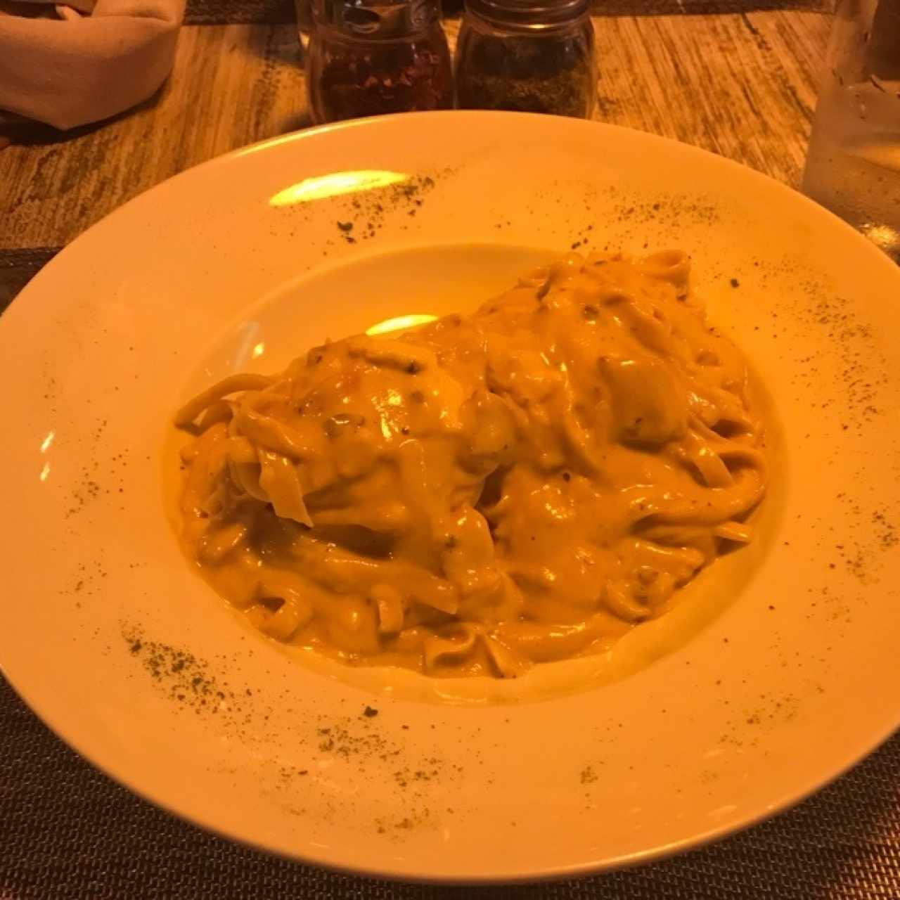 Fettuccine a la Strega