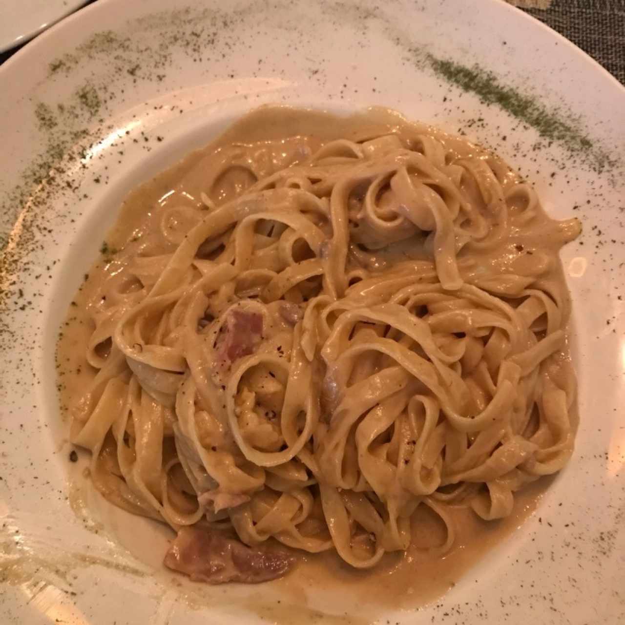 Fettuccine a la Strega