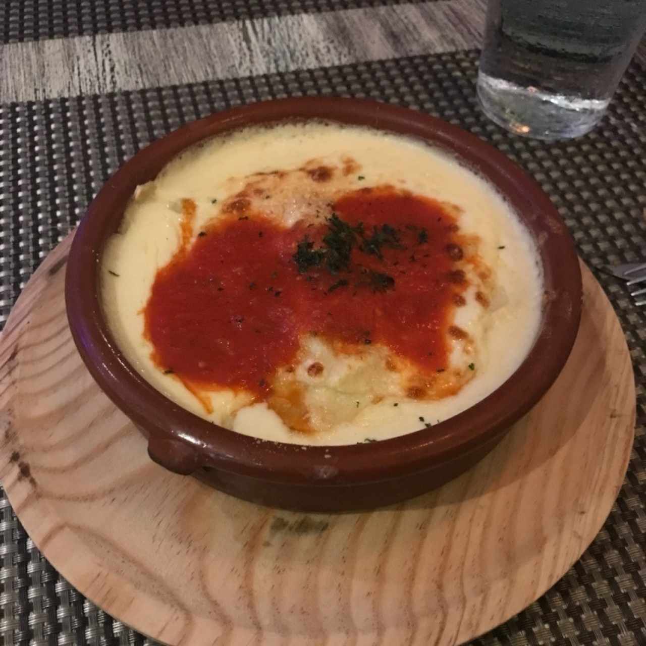 Ravioli de Carne al Graten