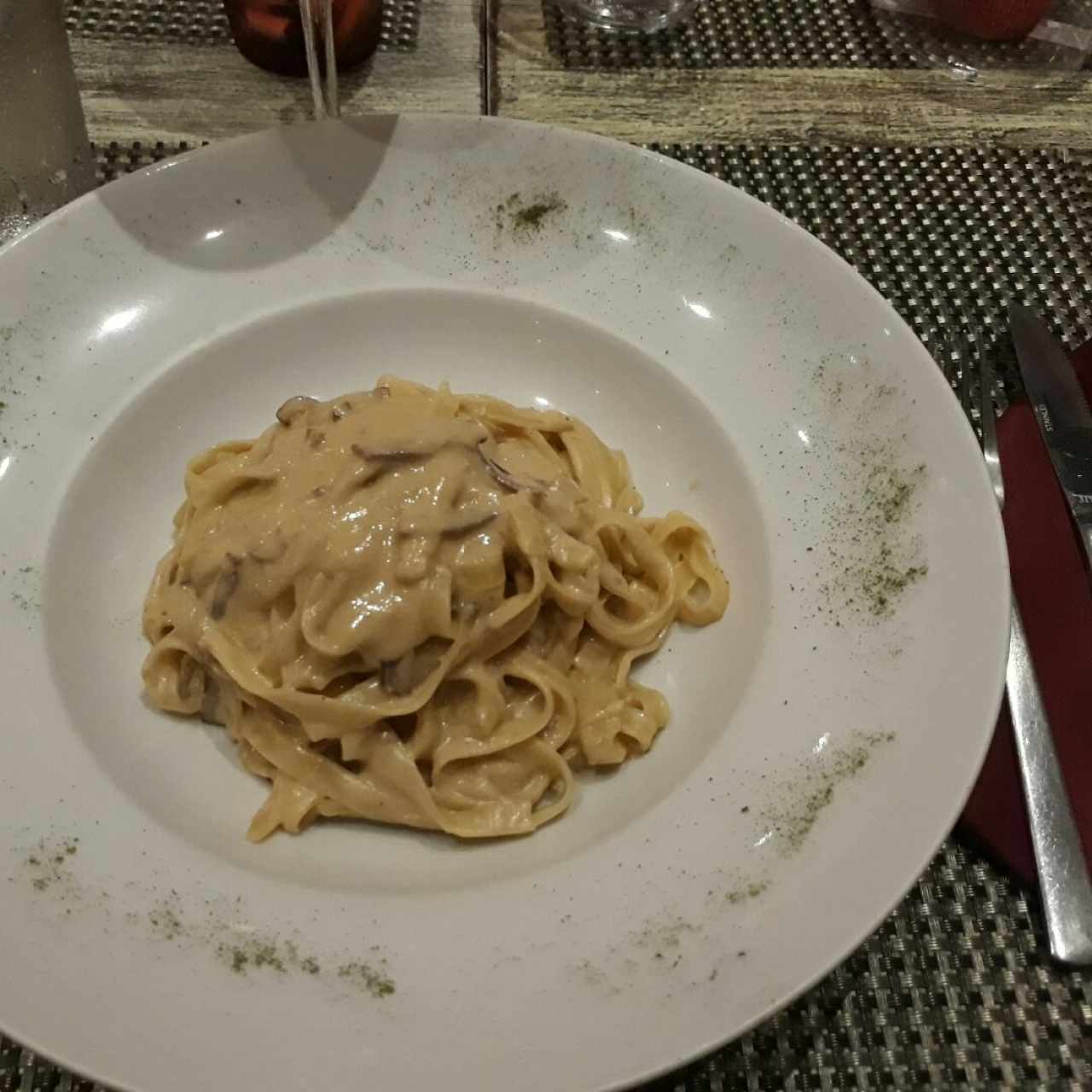 Fettuccine a la Strega