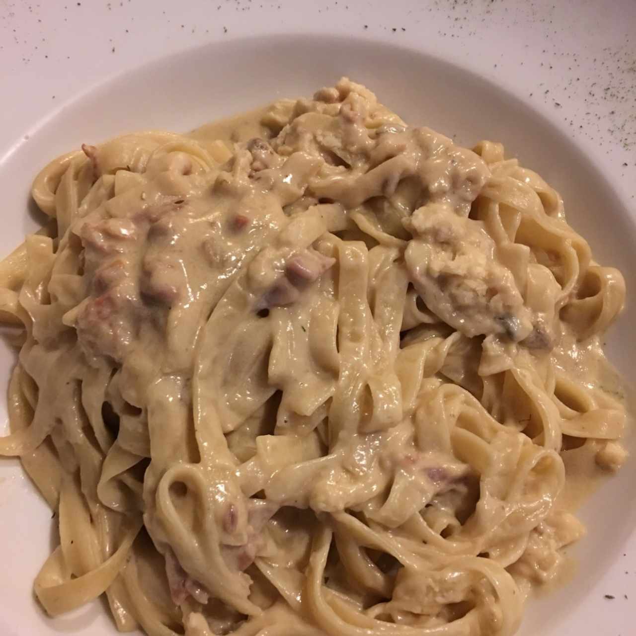 Fettuccine a la Strega
