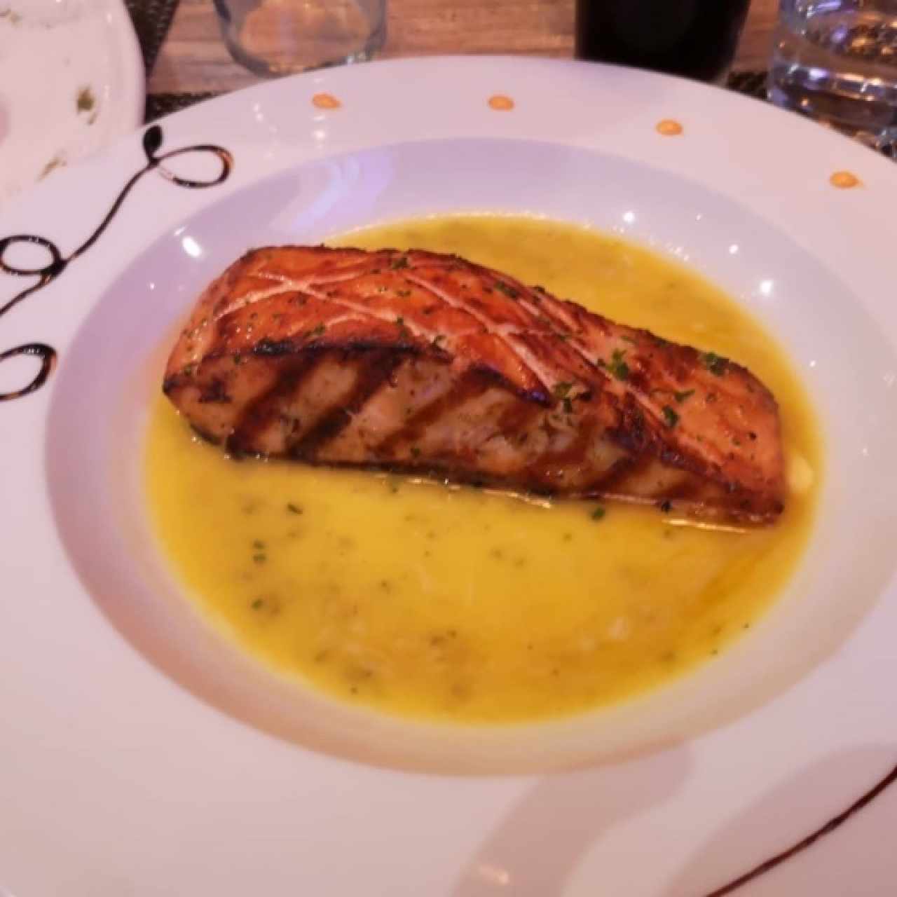 Salmón con limón 